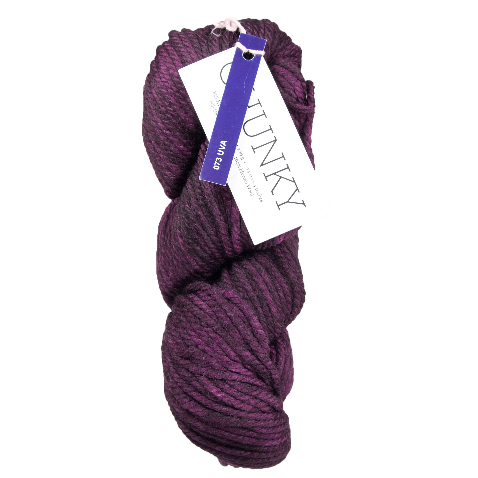 Malabrigo Chunky Yarn - 073 Uva - Zoom Image
