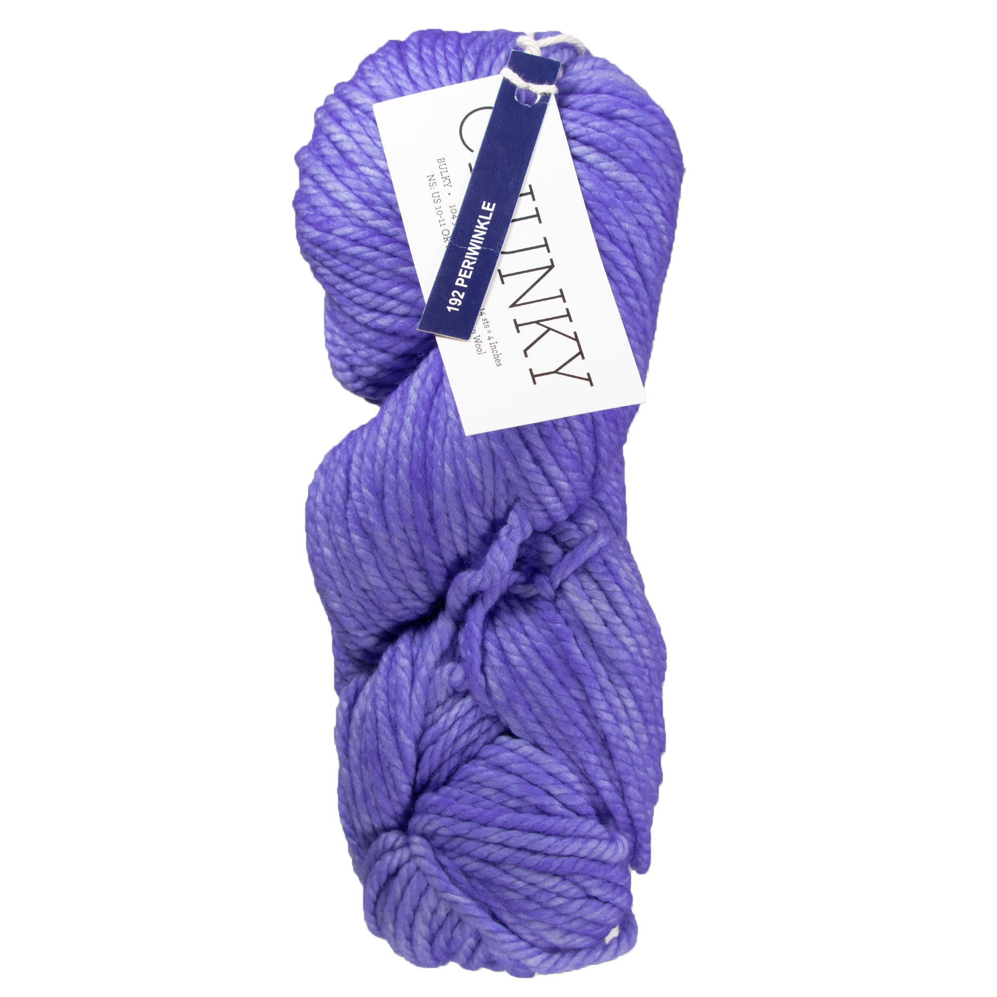 Malabrigo Chunky Yarn - 192 Periwinkle - Zoom Image