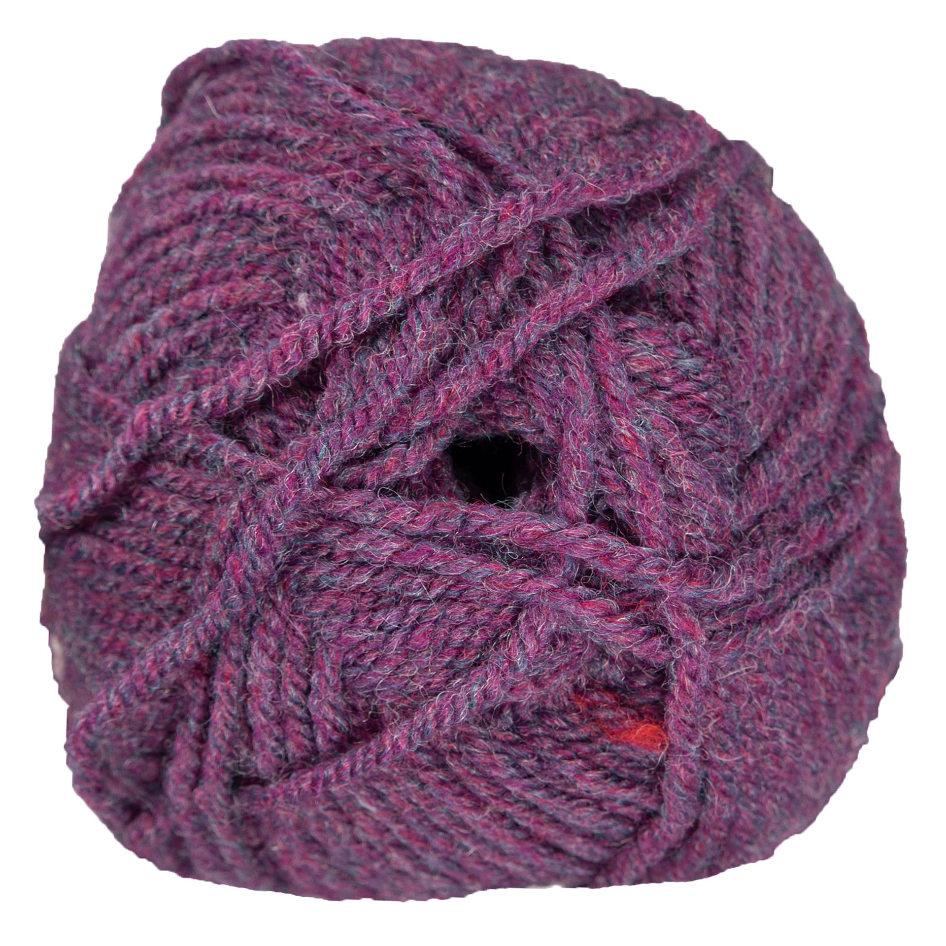 Plymouth Yarn Encore Worsted Yarn - 0355 Garnet Mix - Zoom Image
