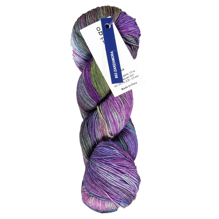 Malabrigo Sock Yarn - 863 Zarzamora - Zoom Image