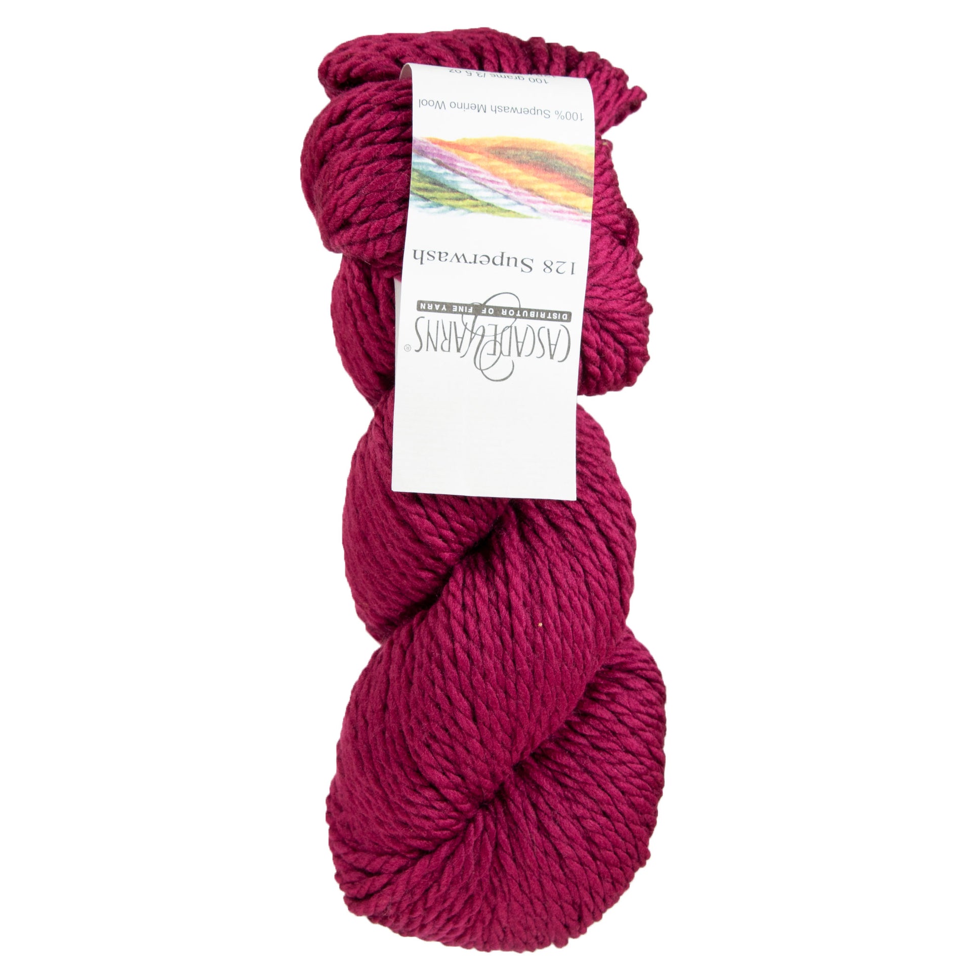 Cascade Yarns 128 Superwash Yarn - 216 Beet Red - Zoom Image
