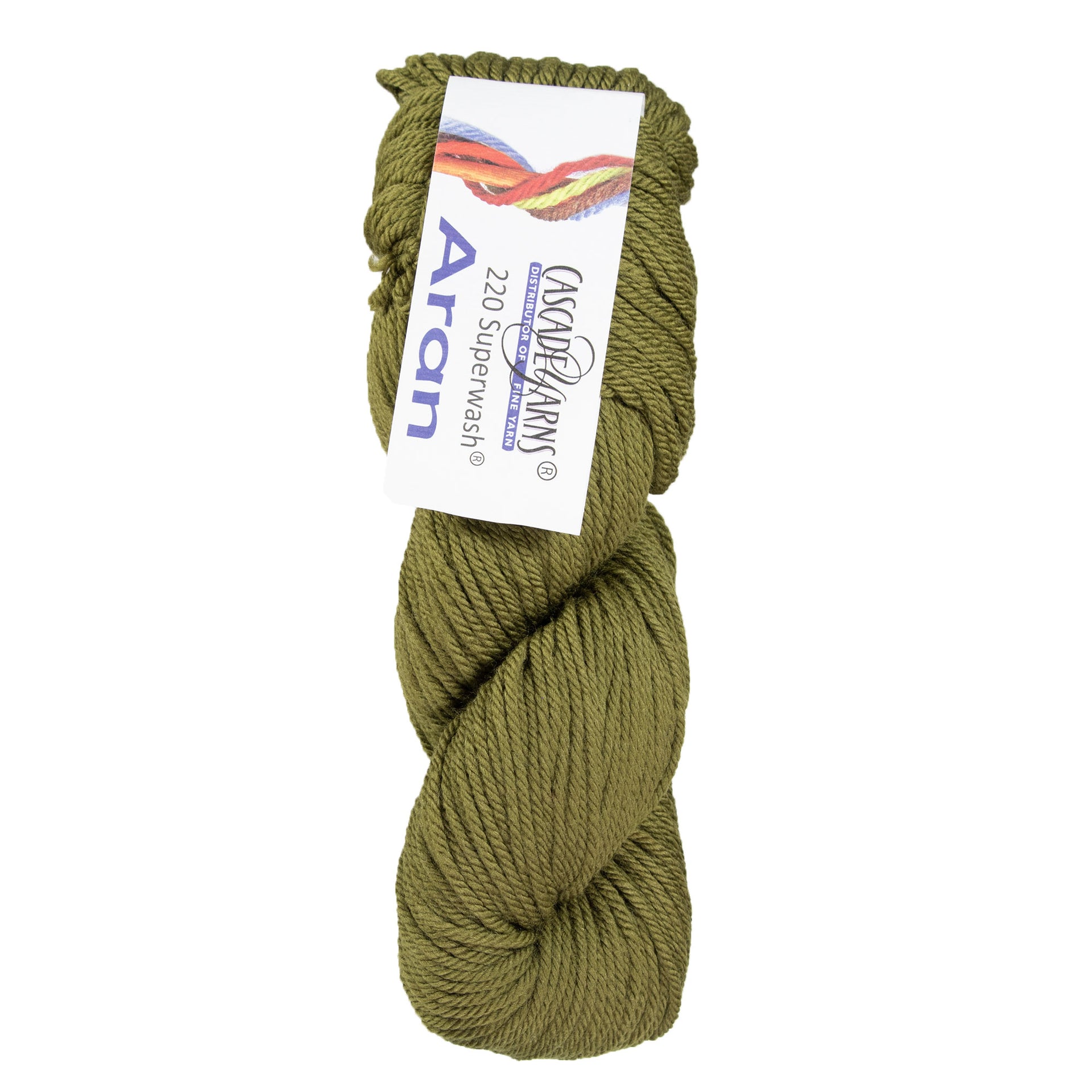 Cascade Yarns 220 Superwash Aran Yarn - 0202 Fir Green - Zoom Image
