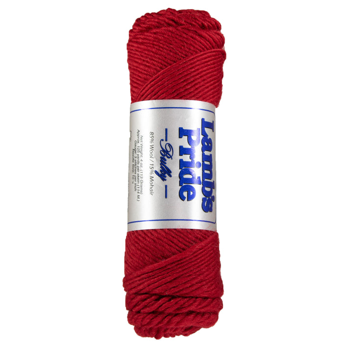 Brown Sheep Lamb's Pride Bulky Yarn - M197 - Red Hot Passion - Zoom Image