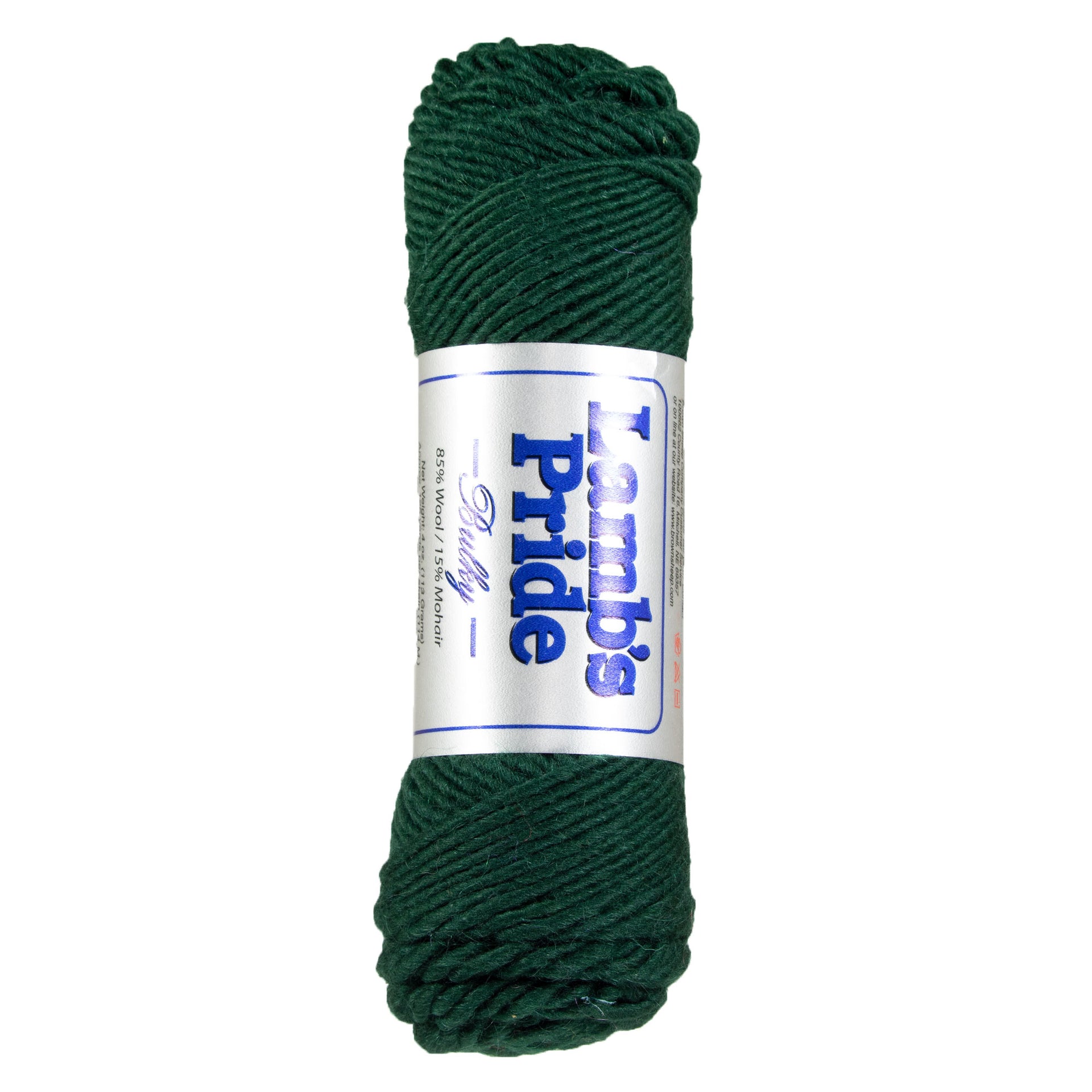 Brown Sheep Lamb's Pride Bulky Yarn - M172 - Deep Pine - Zoom Image
