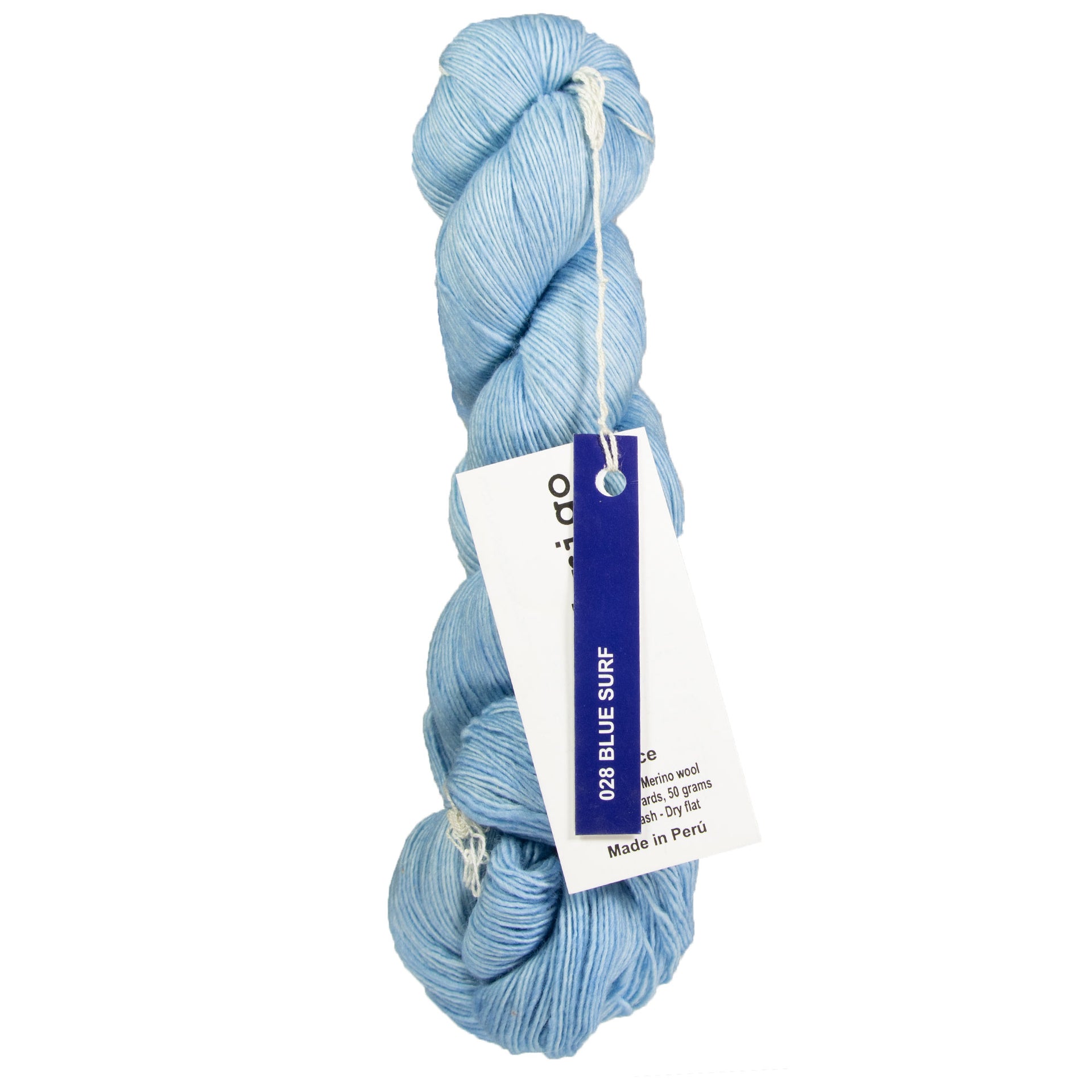 Malabrigo Lace Yarn - 028 Blue Surf - Zoom Image

