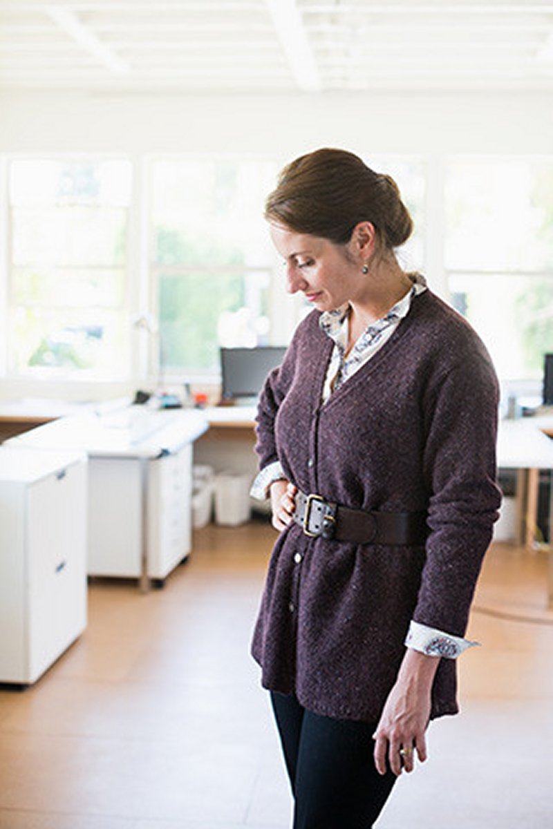 Churchmouse Classics Patterns - Go-To Cardigan - Extra Image
