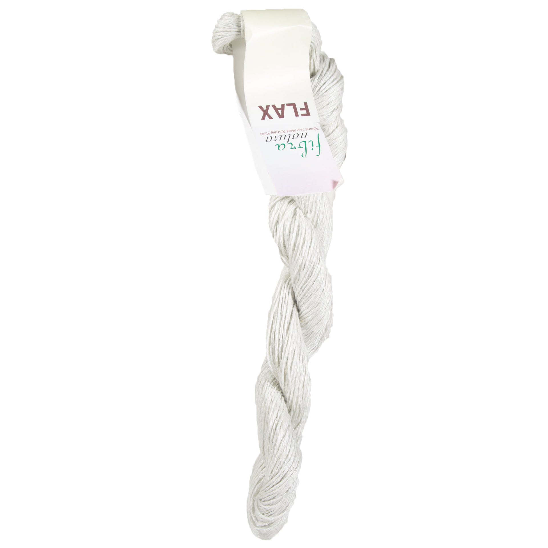 Fibra Natura Flax Yarn - 017 Silver - Zoom Image
