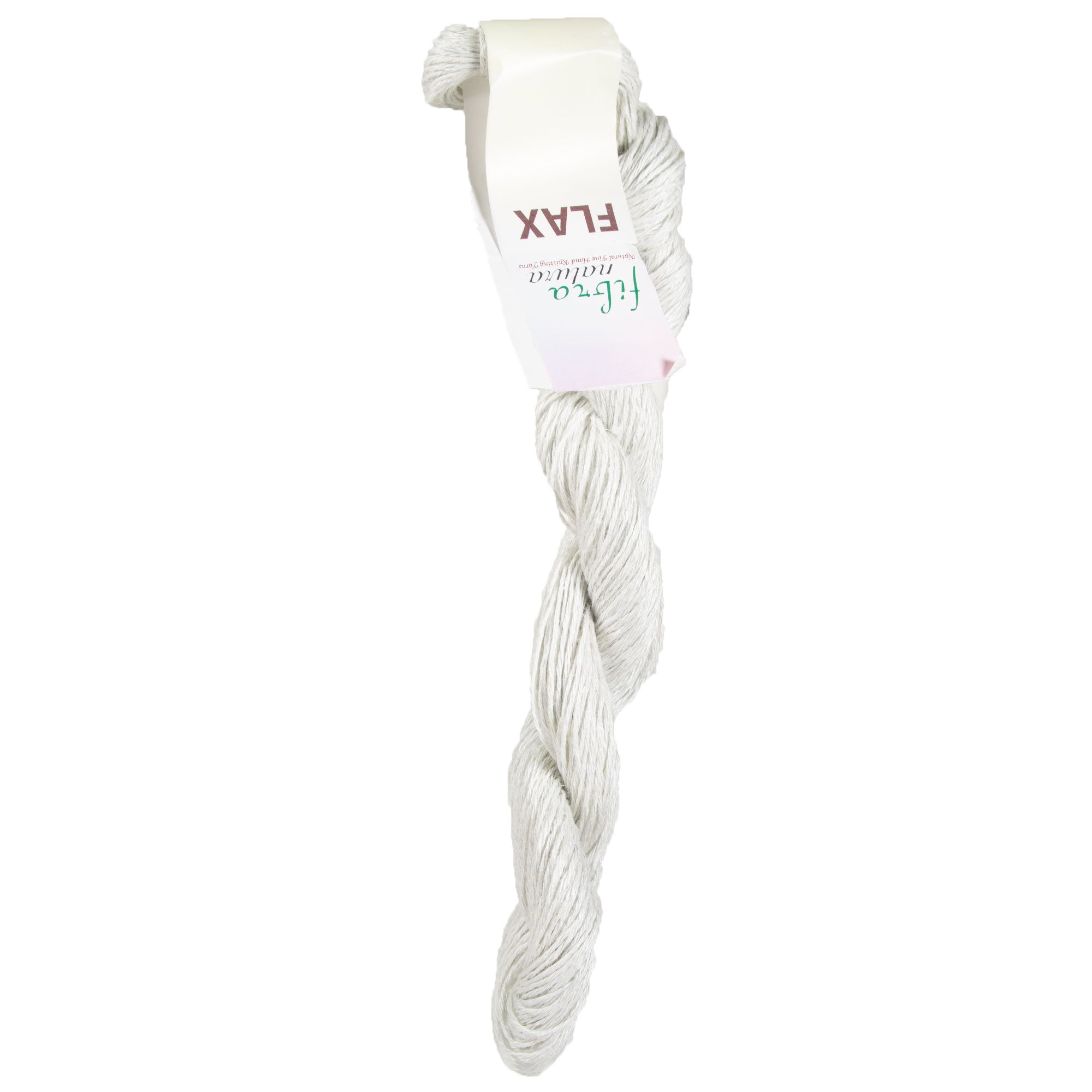 Fibra Natura Flax Yarn - 017 Silver - Zoom Image