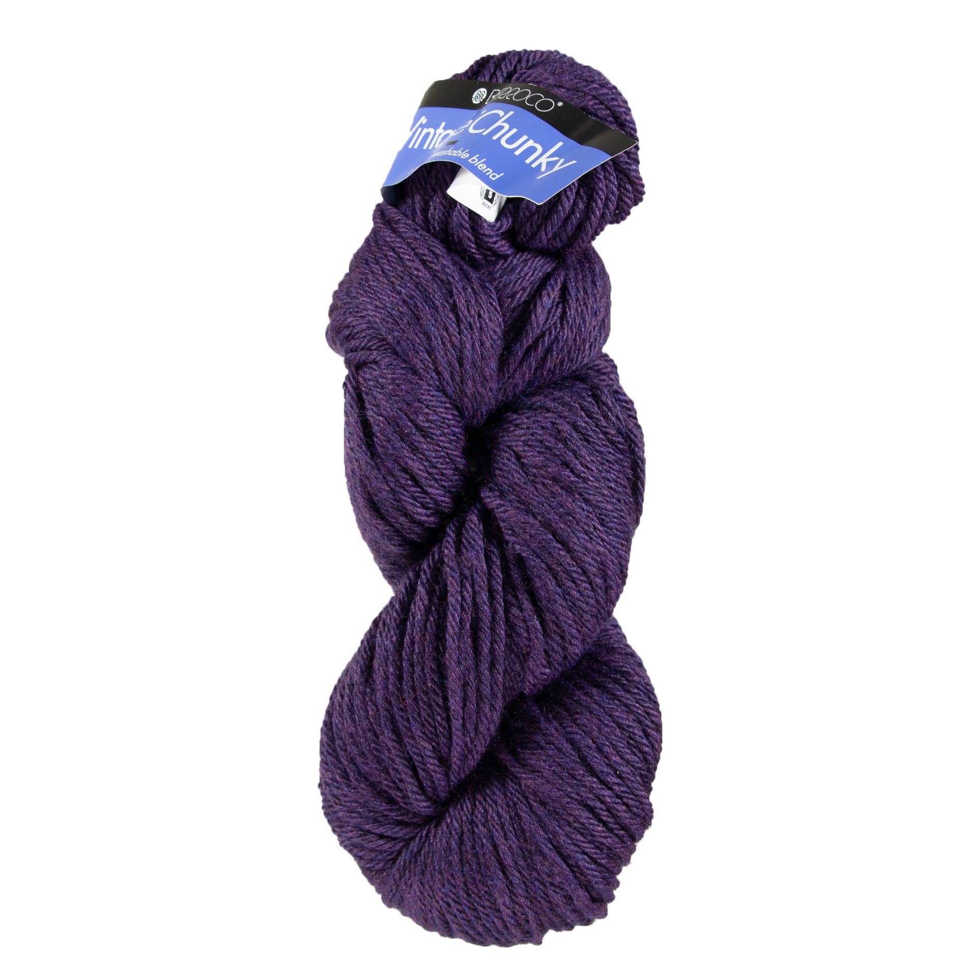 Berroco Vintage Chunky Yarn - 6190 Aubergine - Zoom Image
