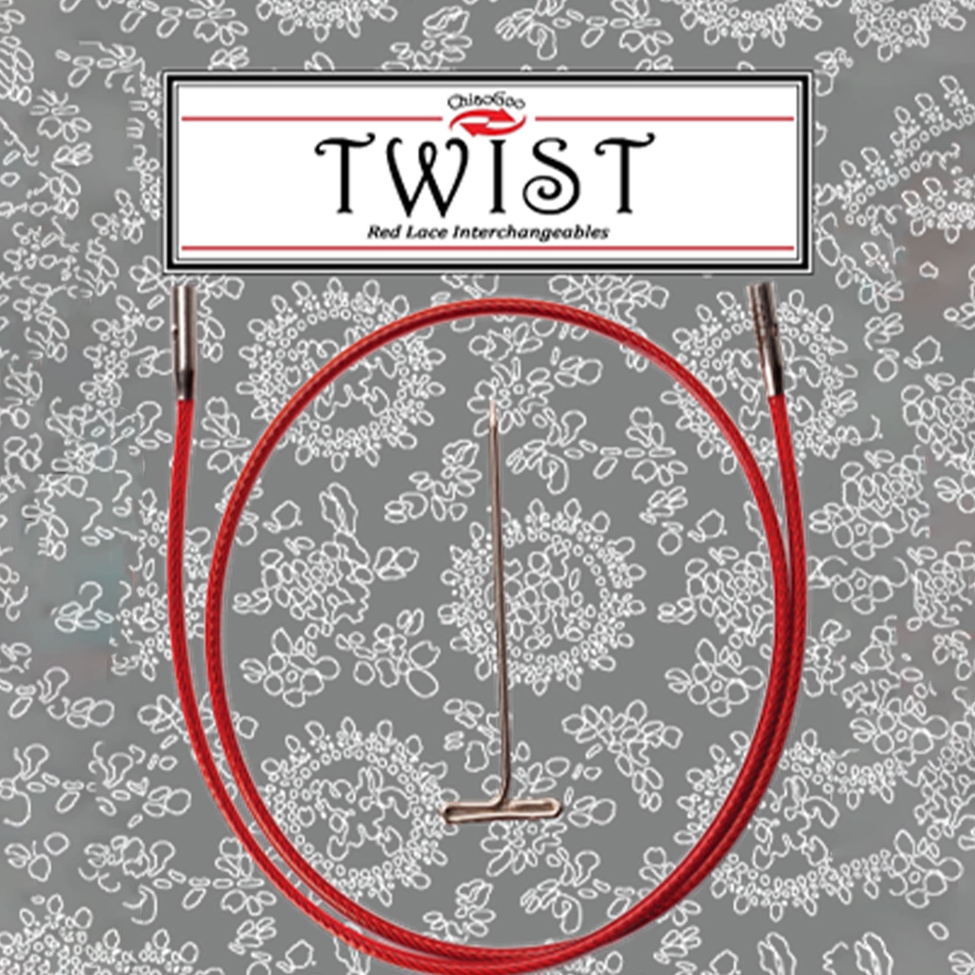ChiaoGoo TWIST Red Cables Needles - 22"/55cm [S] - Zoom Image
