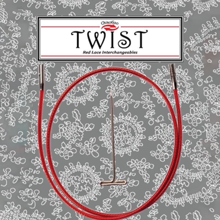 ChiaoGoo TWIST Red Cables Needles - 30"/75cm [L] - Zoom Image