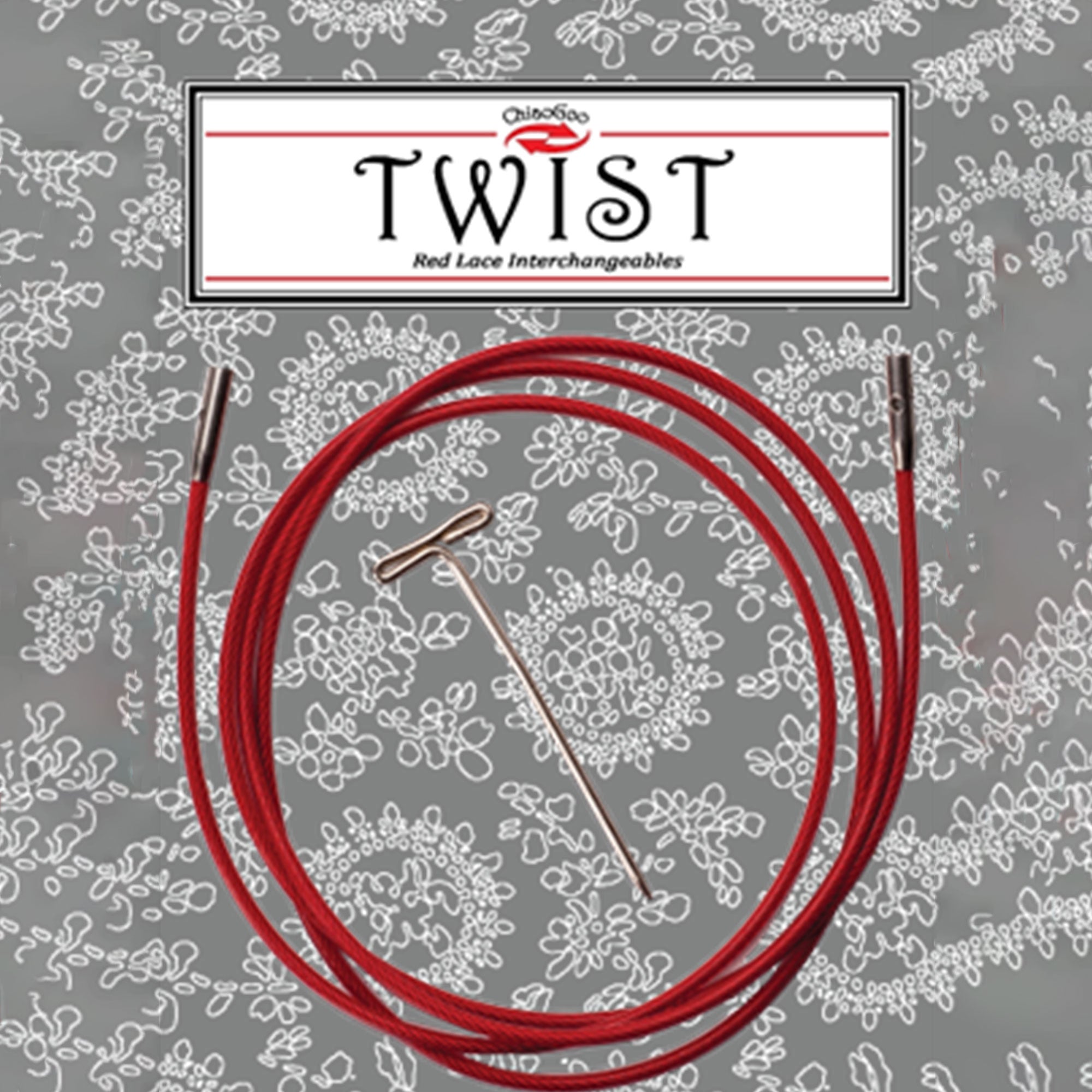 ChiaoGoo TWIST Red Cables Needles - 50"/125cm [L] - Zoom Image