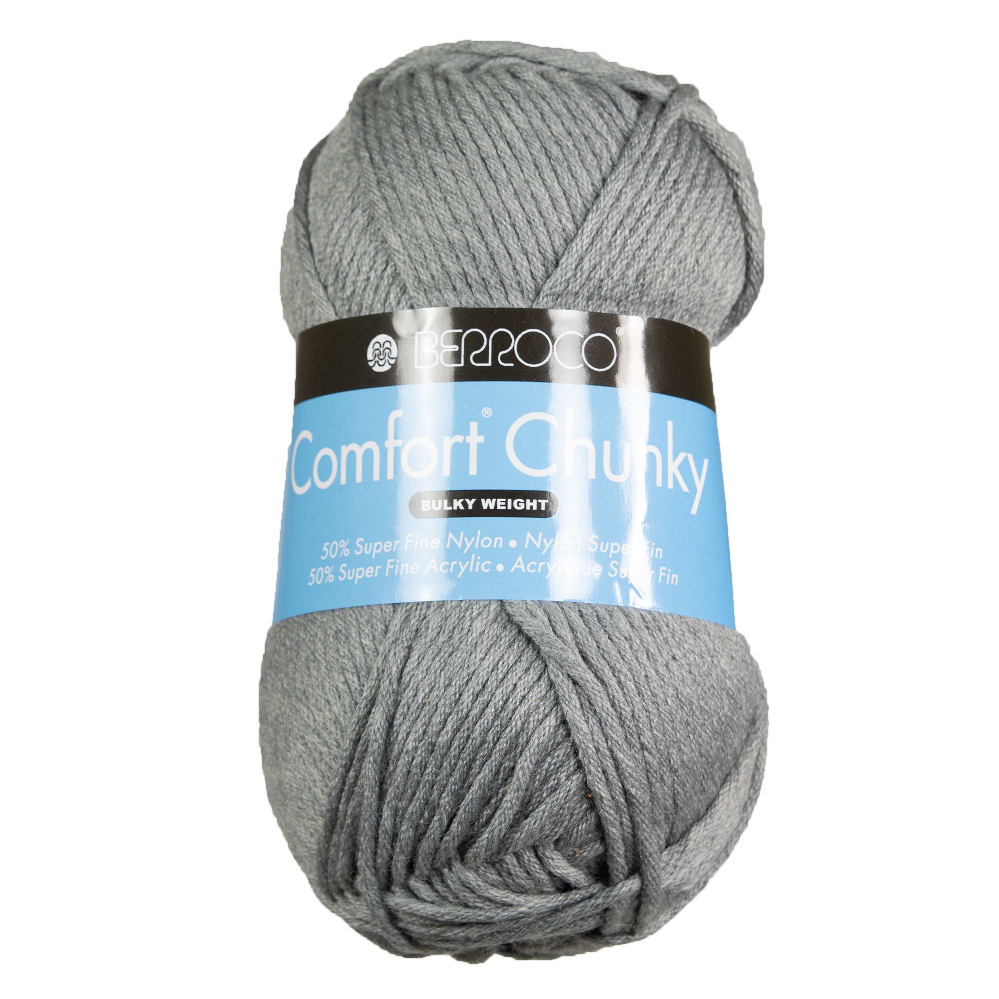 Berroco Comfort Chunky Yarn - 5770 Ash Grey - Zoom Image
