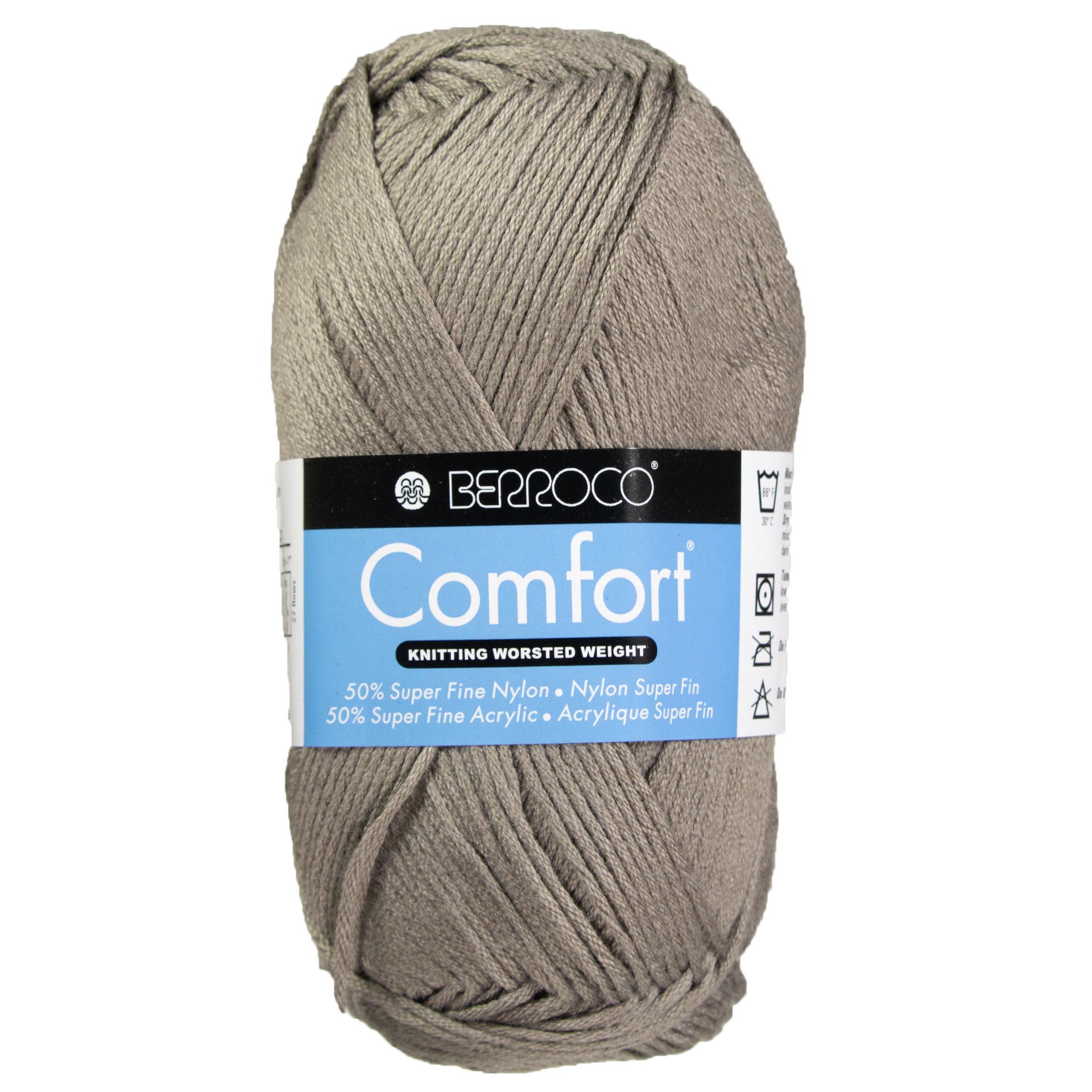 Berroco Comfort Yarn - 9771 Driftwood Heather - Zoom Image
