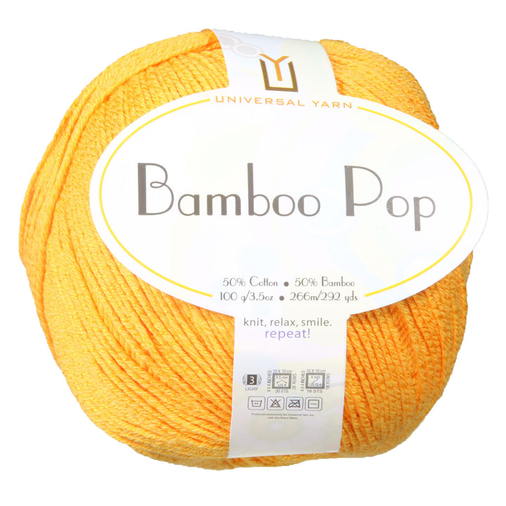 Universal Yarn Bamboo Pop Yarn - 118 Marmalade - Zoom Image
