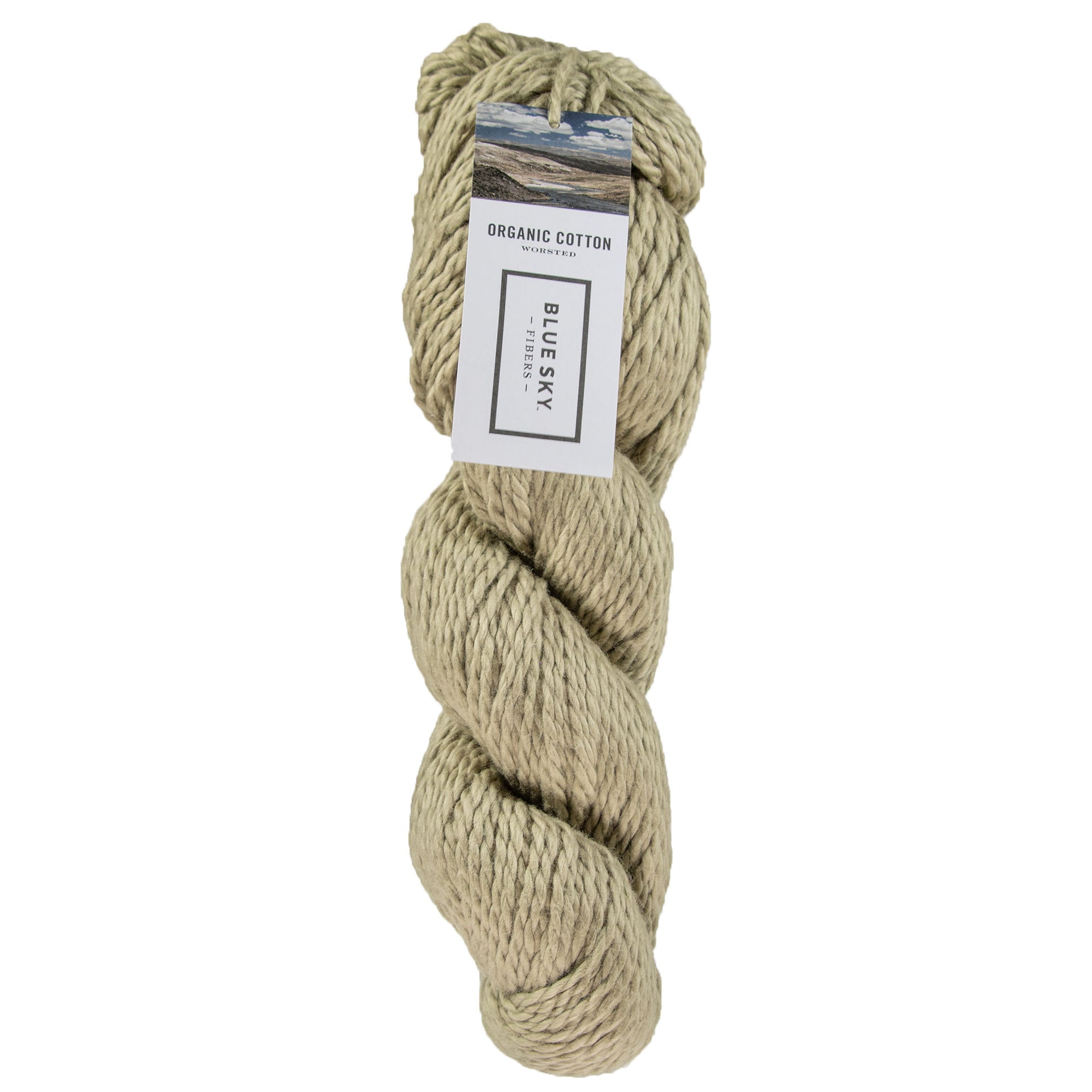 Blue Sky Fibers Organic Cotton Yarn - 626 - Stone - Zoom Image
