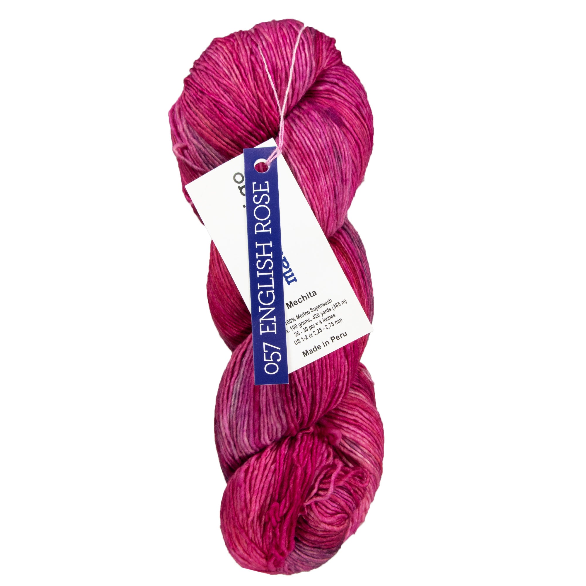 Malabrigo Mechita Yarn - 057 English Rose - Zoom Image
