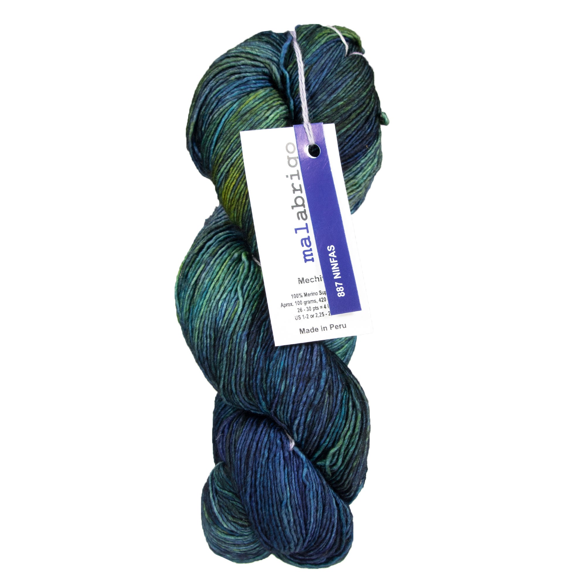 Malabrigo Mechita Yarn - 887 Ninfas - Zoom Image