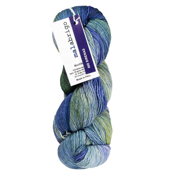 Malabrigo Mechita Yarn - 888 Sirenas - Zoom Image