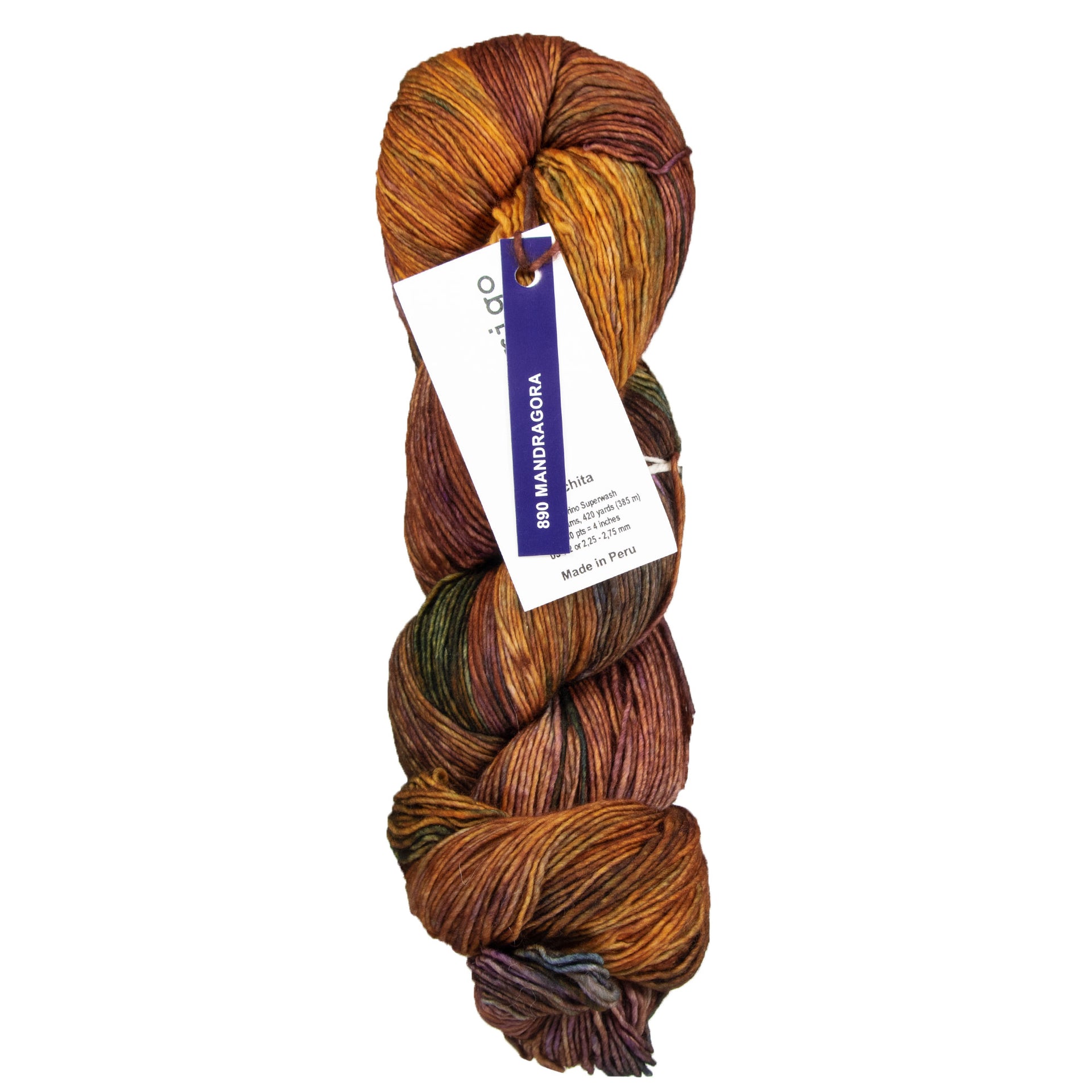 Malabrigo Mechita Yarn - 890 Mandragora - Zoom Image
