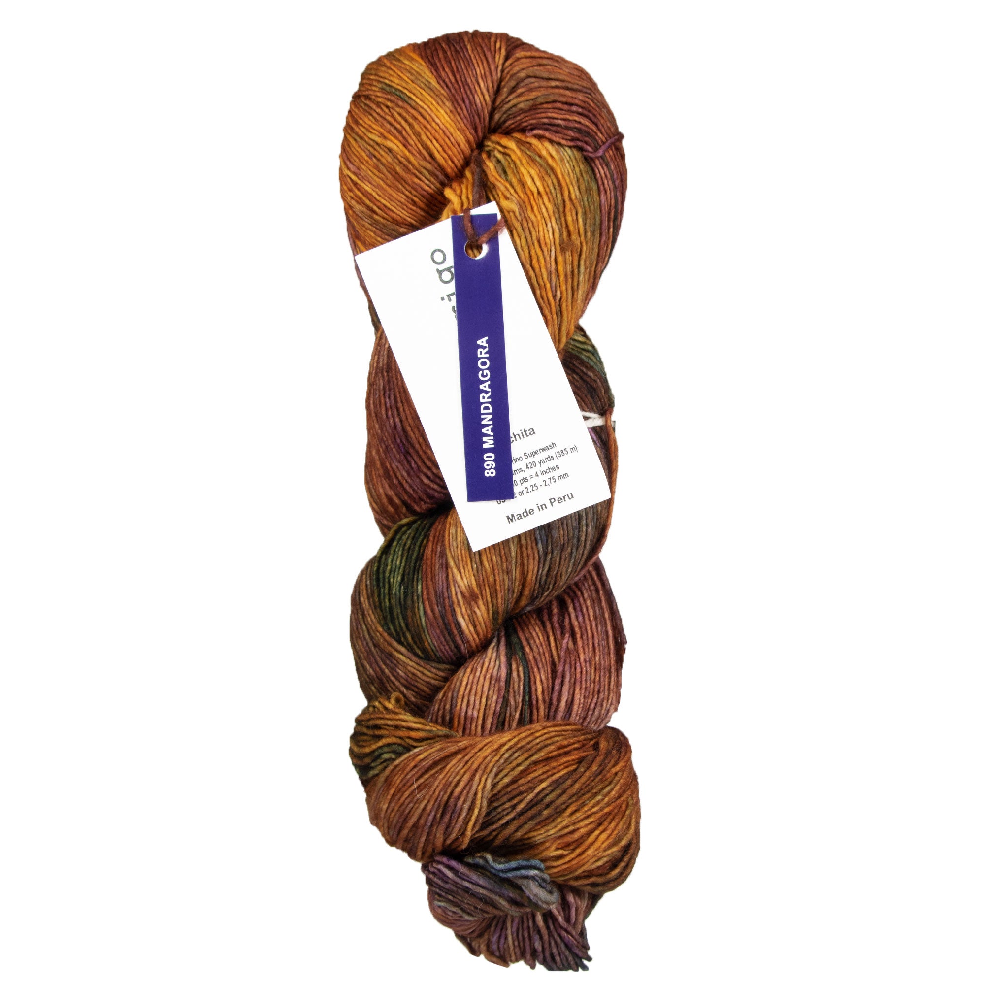 Malabrigo Mechita Yarn - 890 Mandragora - Zoom Image