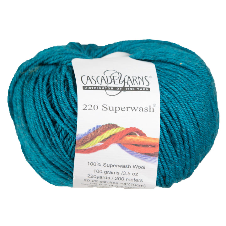 Cascade Yarns 220 Superwash Yarn - 1960 Pacific - Zoom Image