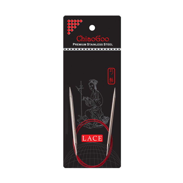 ChiaoGoo RED Lace Circular Needles - US 9 (5.50mm) - 24" - Extra Image