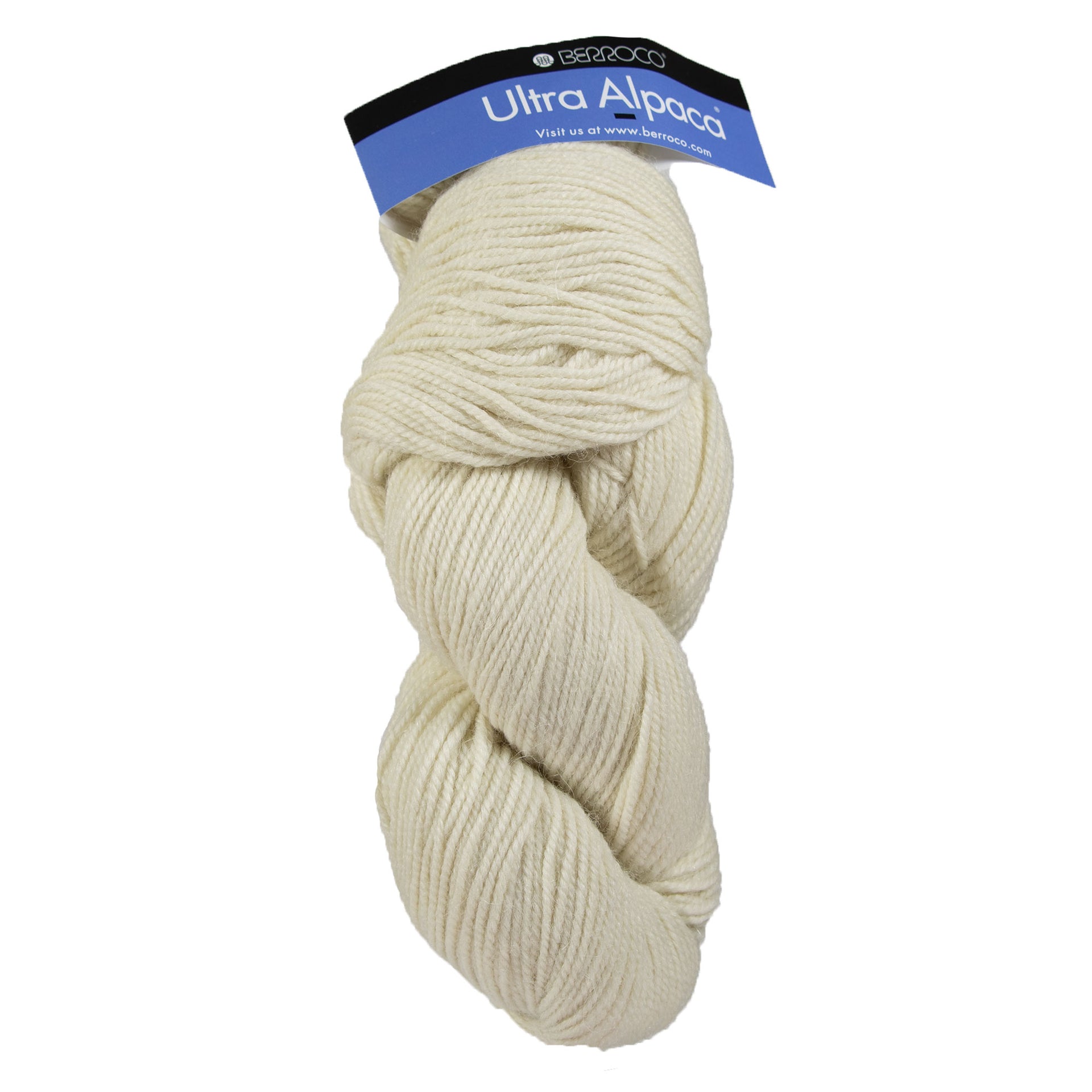 Berroco Ultra Alpaca Yarn - 6201 Winter White - Zoom Image
