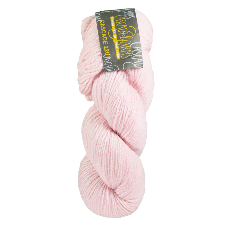 Cascade 220 Yarn - 4192 Soft Pink - Zoom Image
