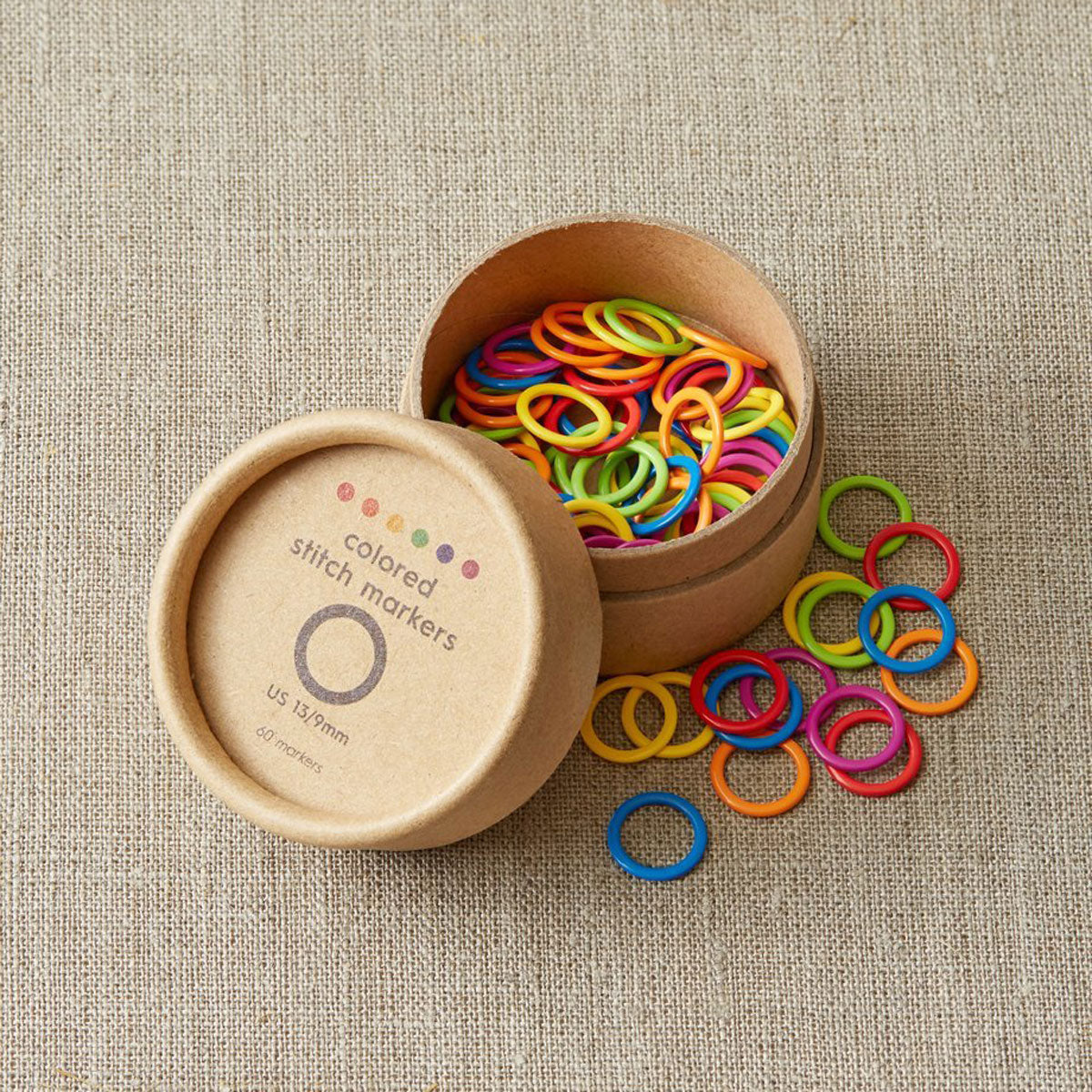 Cocoknits Maker's Keep Accessories - Colorful Ring Stitch Markers - Original - Extra Image