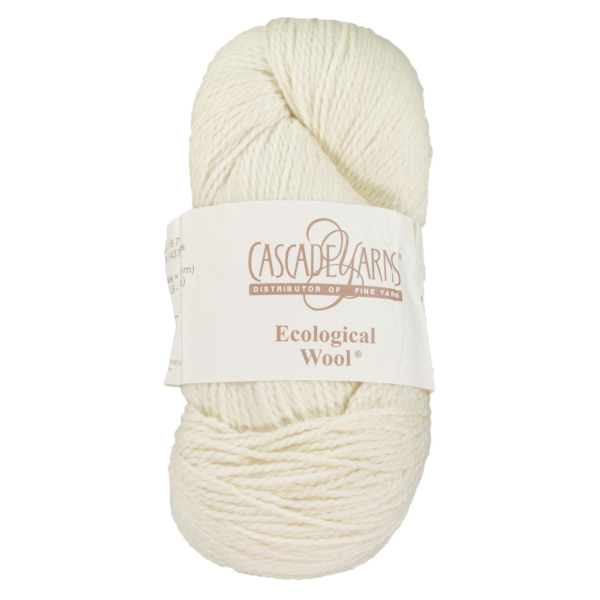 Cascade Yarns Eco Wool Yarn - 8010 - Ecru - Zoom Image
