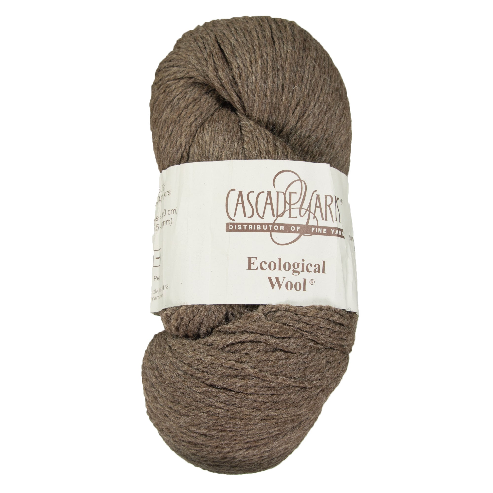 Cascade Yarns Eco Wool Yarn - 8087 - Chocolate - Zoom Image