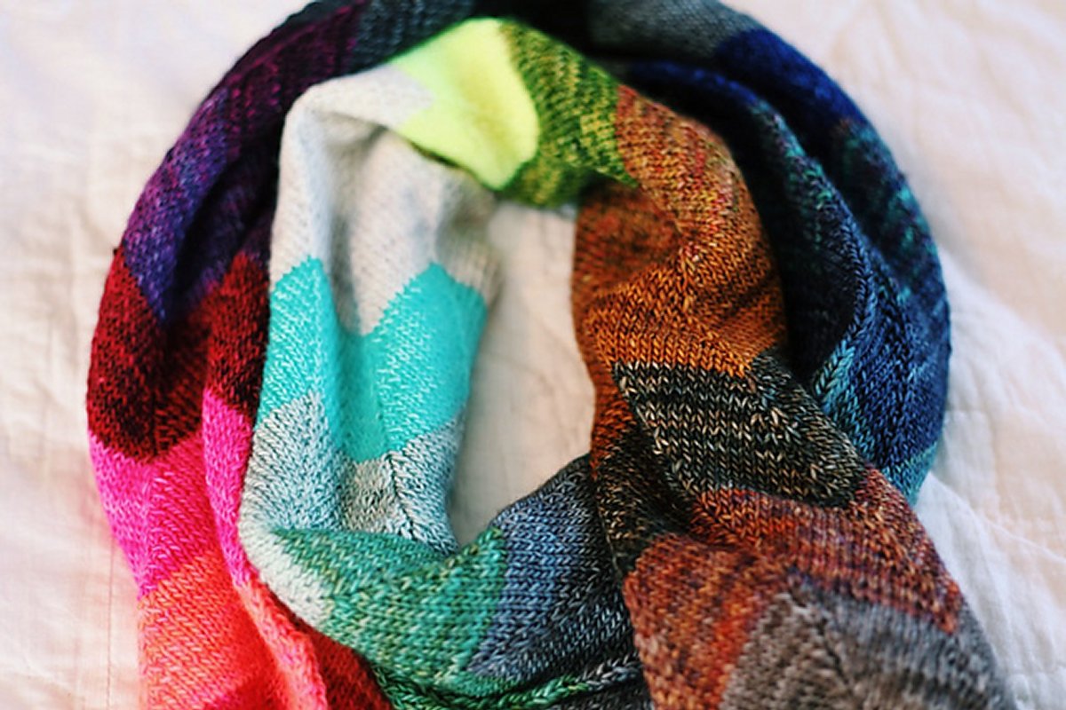 Madelinetosh Tosh Patterns - Unicorn Stripes - PDF Download - Extra Image
