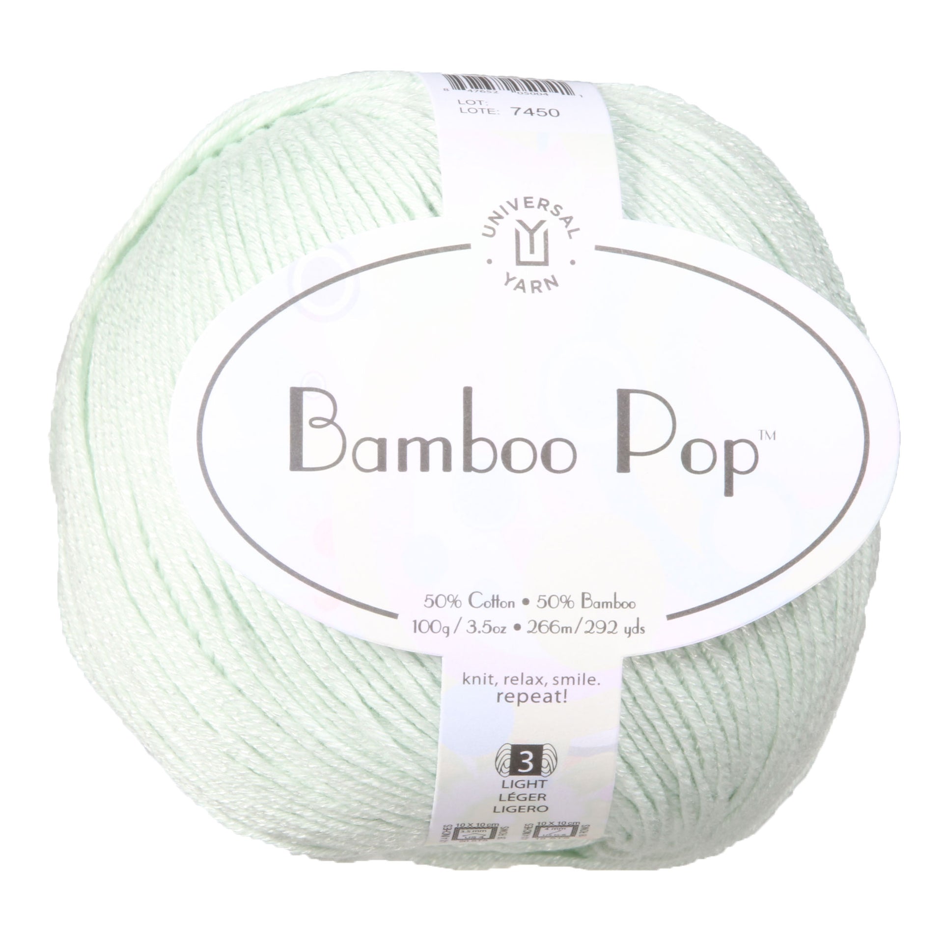 Universal Yarn Bamboo Pop Yarn - 121 Lily Pad - Zoom Image

