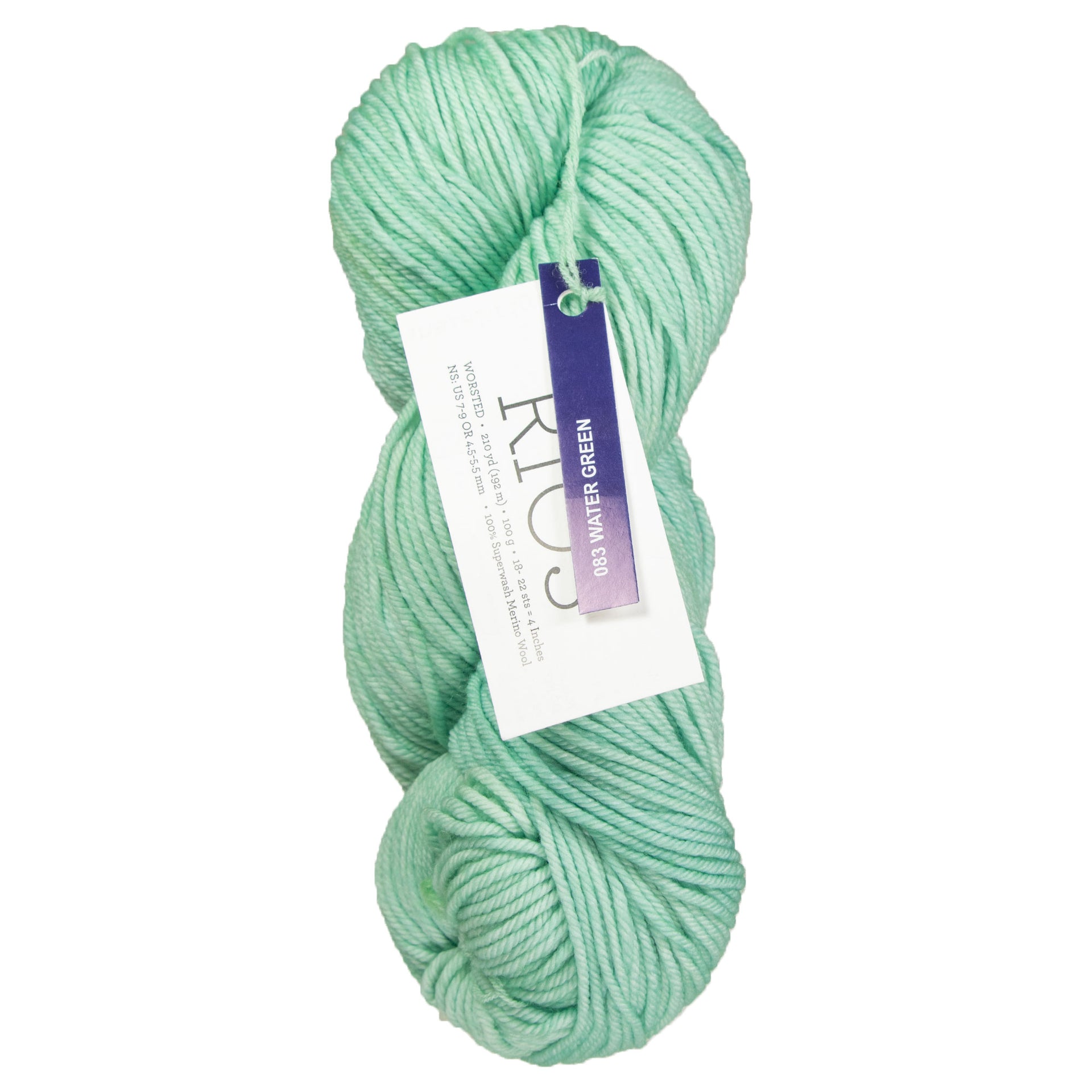 Malabrigo Rios Yarn - 083 Water Green - Zoom Image
