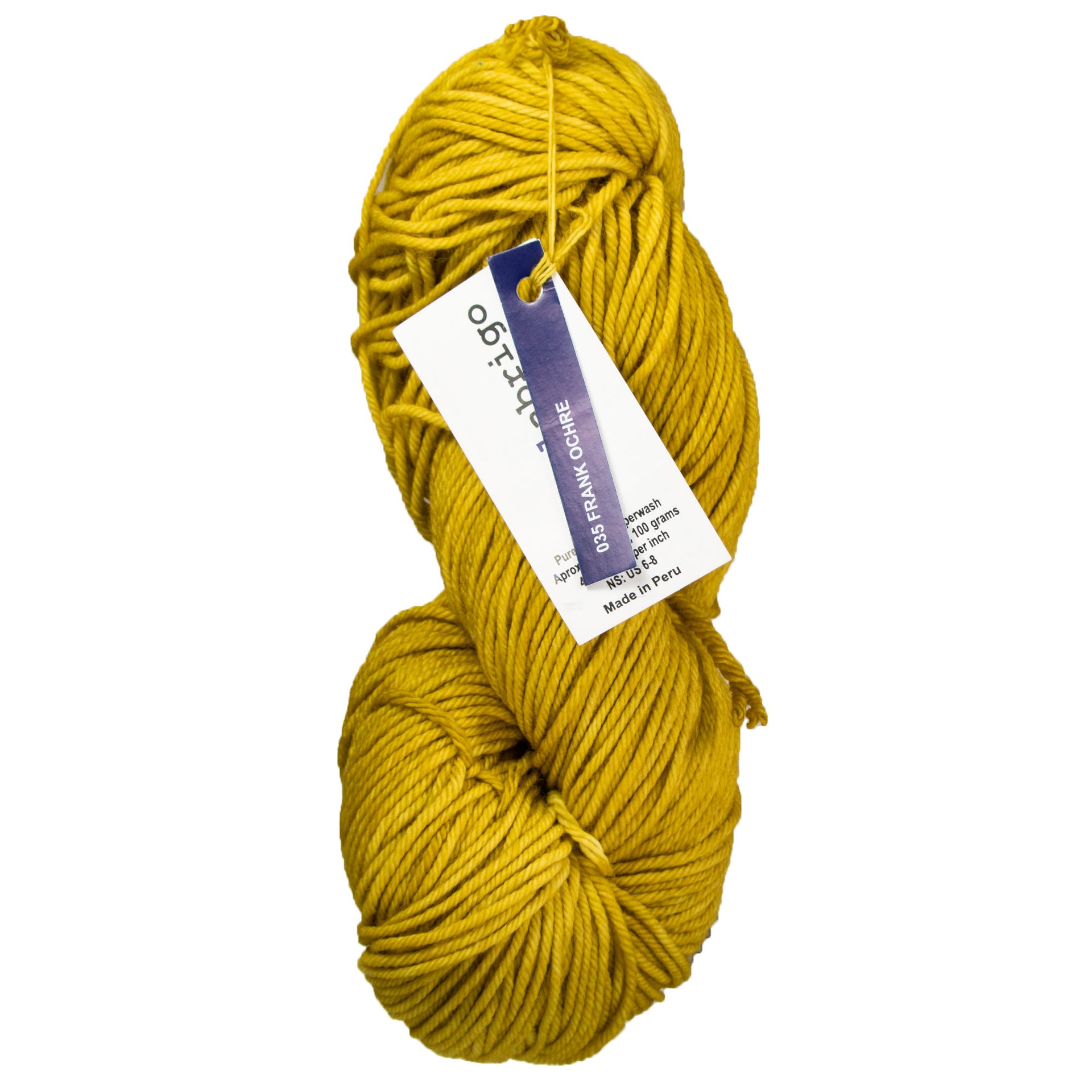 Malabrigo Rios Yarn - 035 Frank Ochre - Zoom Image
