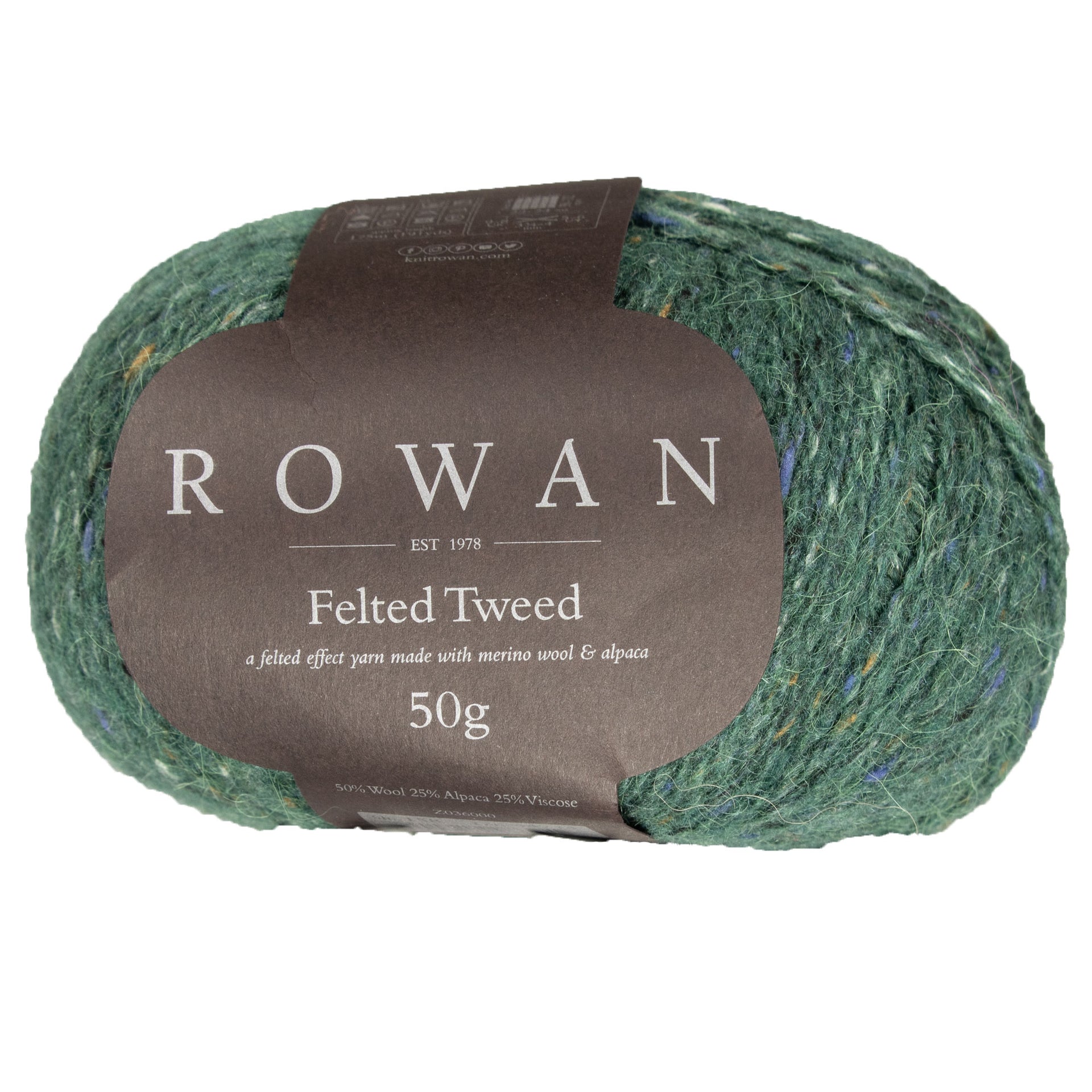 Rowan Felted Tweed Yarn - 158 Pine - Zoom Image
