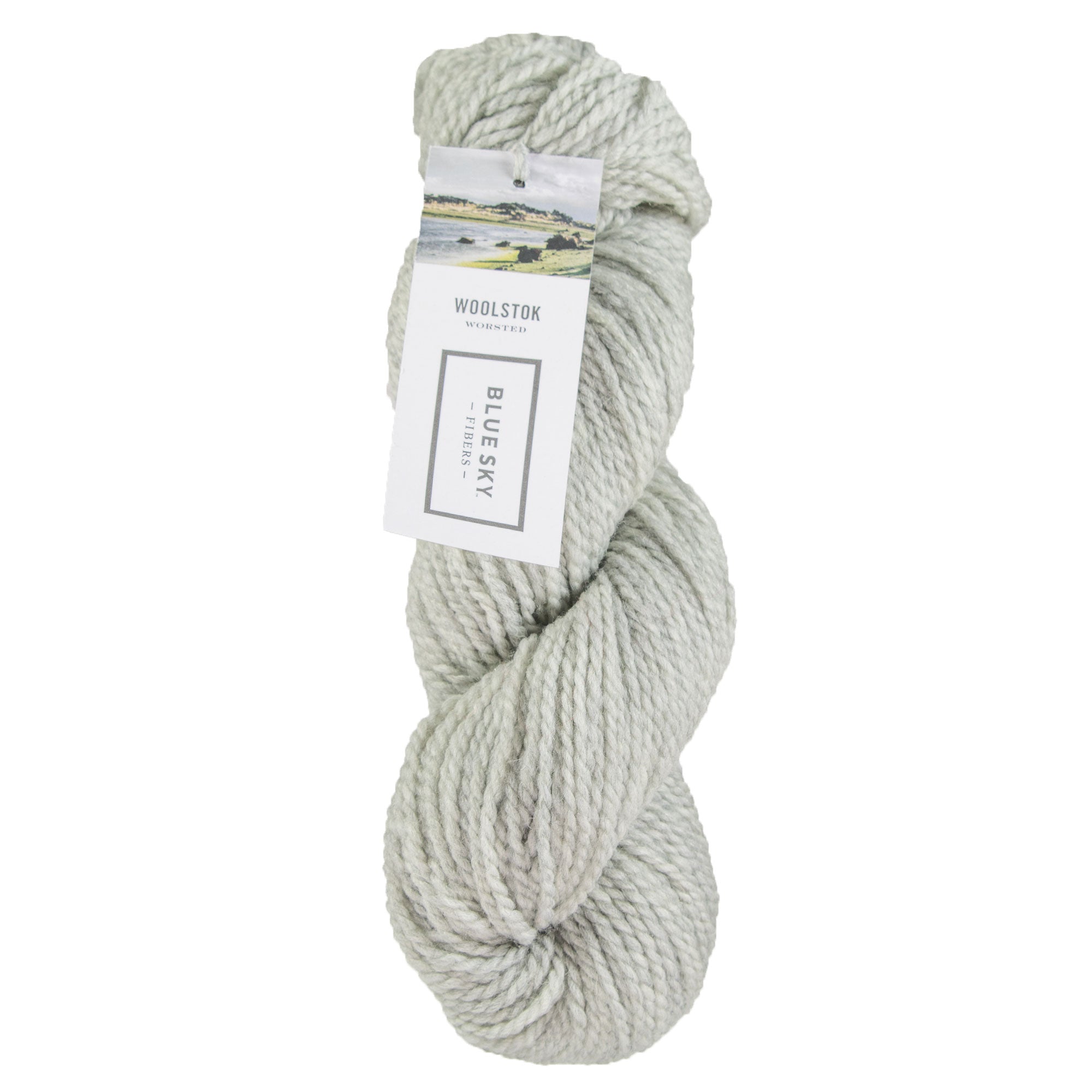 Blue Sky Fibers Woolstok Yarn - 1304 Grey Harbor - Zoom Image