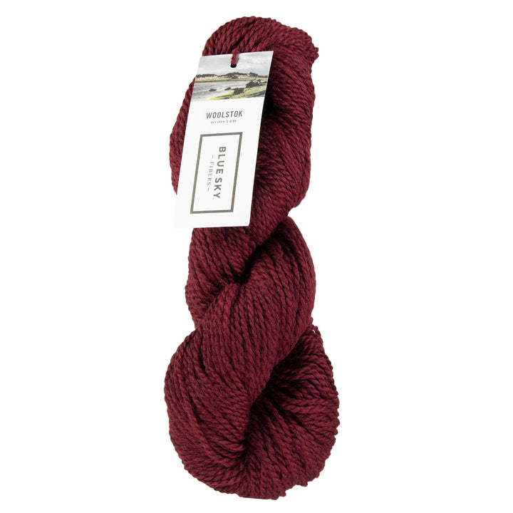 Blue Sky Fibers Woolstok Yarn - 1310 Cranberry - Zoom Image
