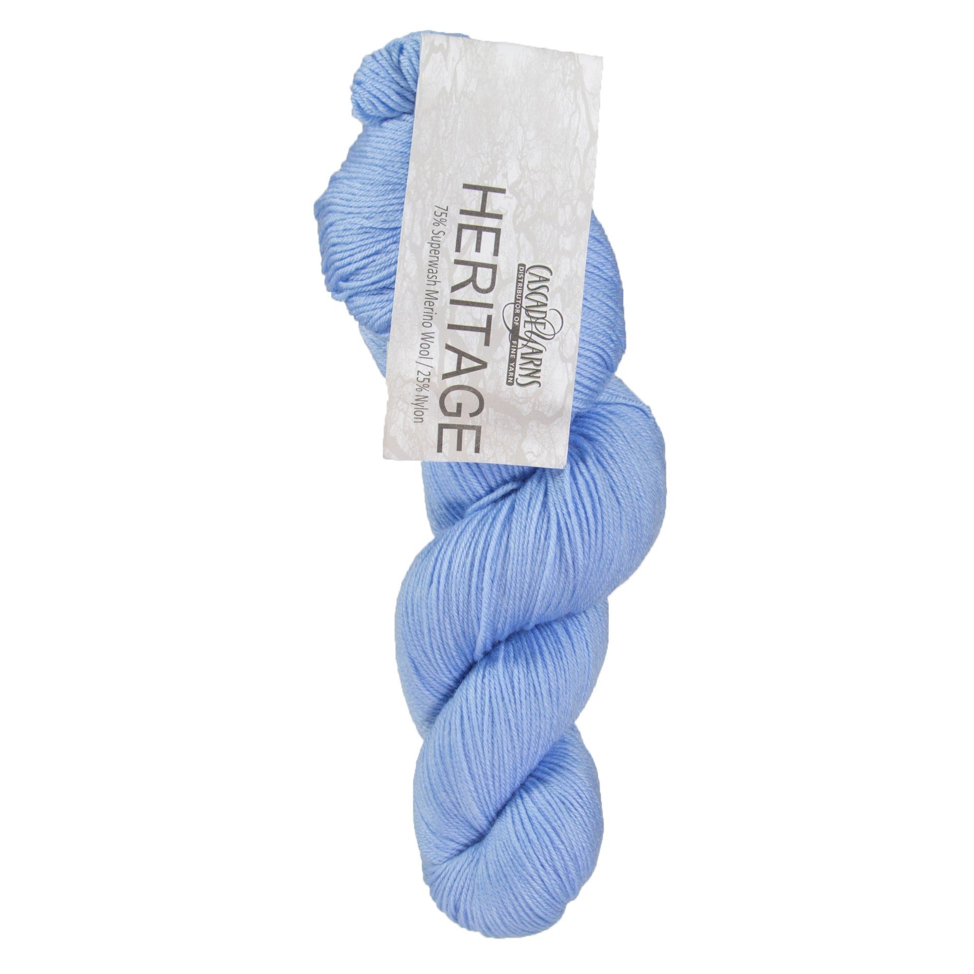 Cascade Yarns Heritage Yarn - 5713 Placid Blue - Zoom Image
