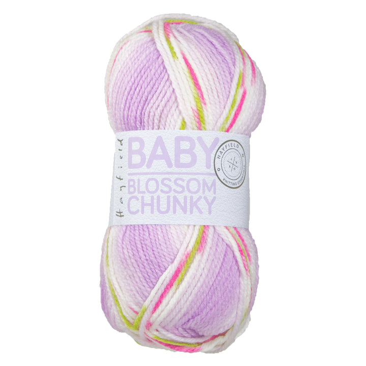 Hayfield Baby Blossom Chunky Yarn - 352 Little Lavender - Zoom Image
