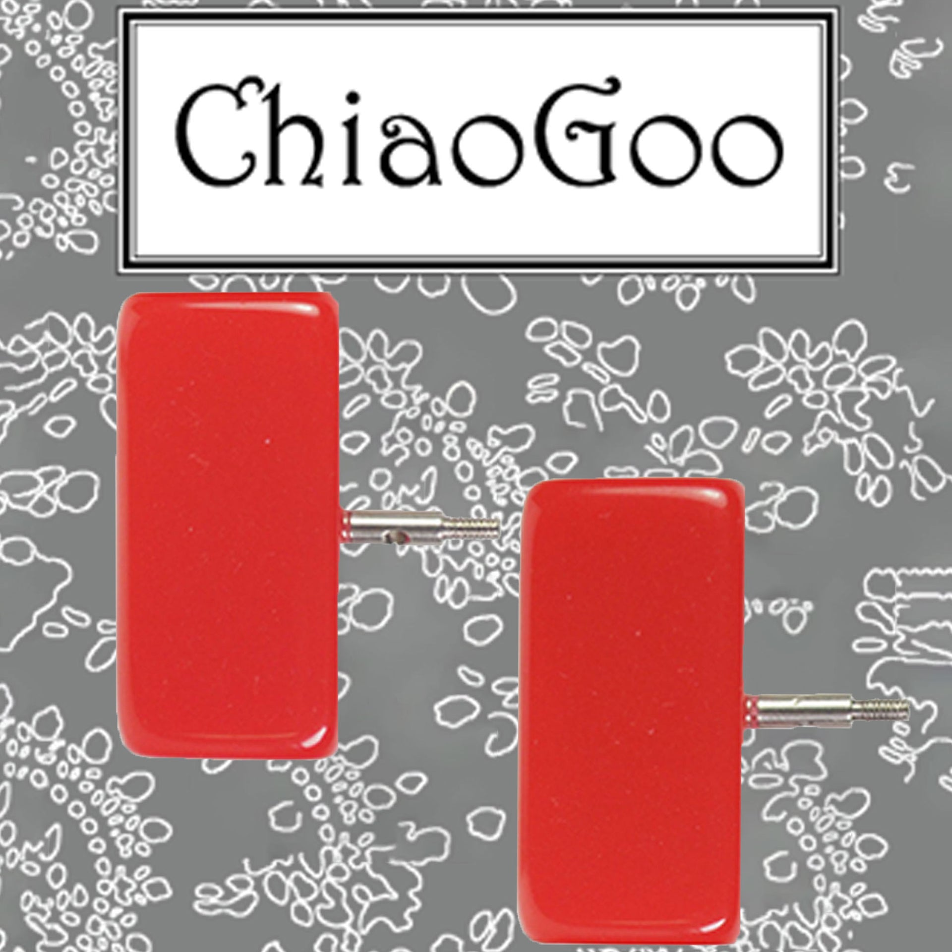 ChiaoGoo End Stoppers - Mini [M] - Red - Zoom Image
