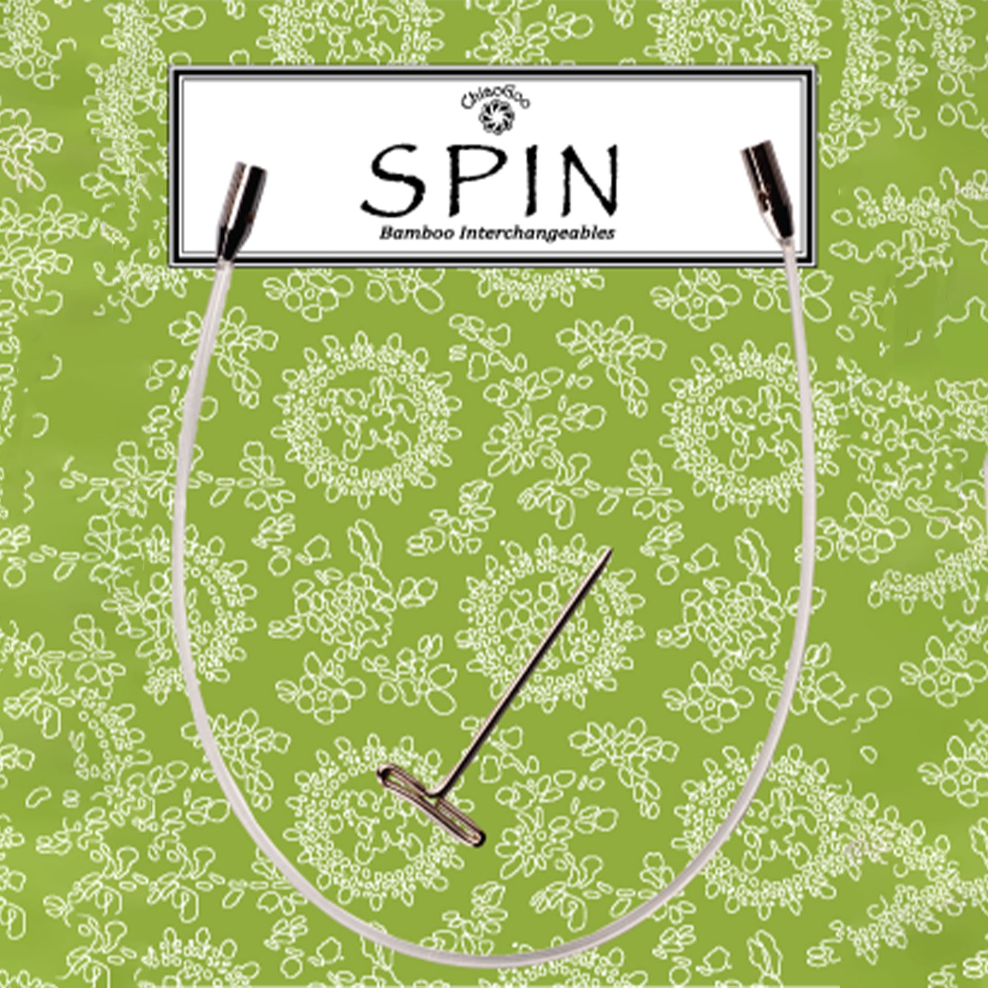 ChiaoGoo SPIN Cables Needles - 08"/20cm [S] - Zoom Image
