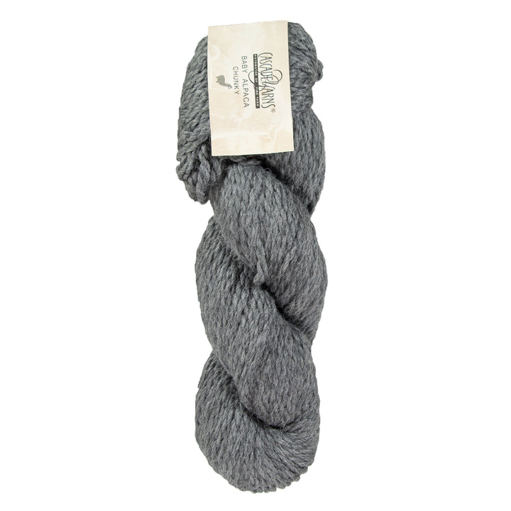 Cascade Yarns Baby Alpaca Chunky Yarn - 570 Medium Charcoal - Zoom Image