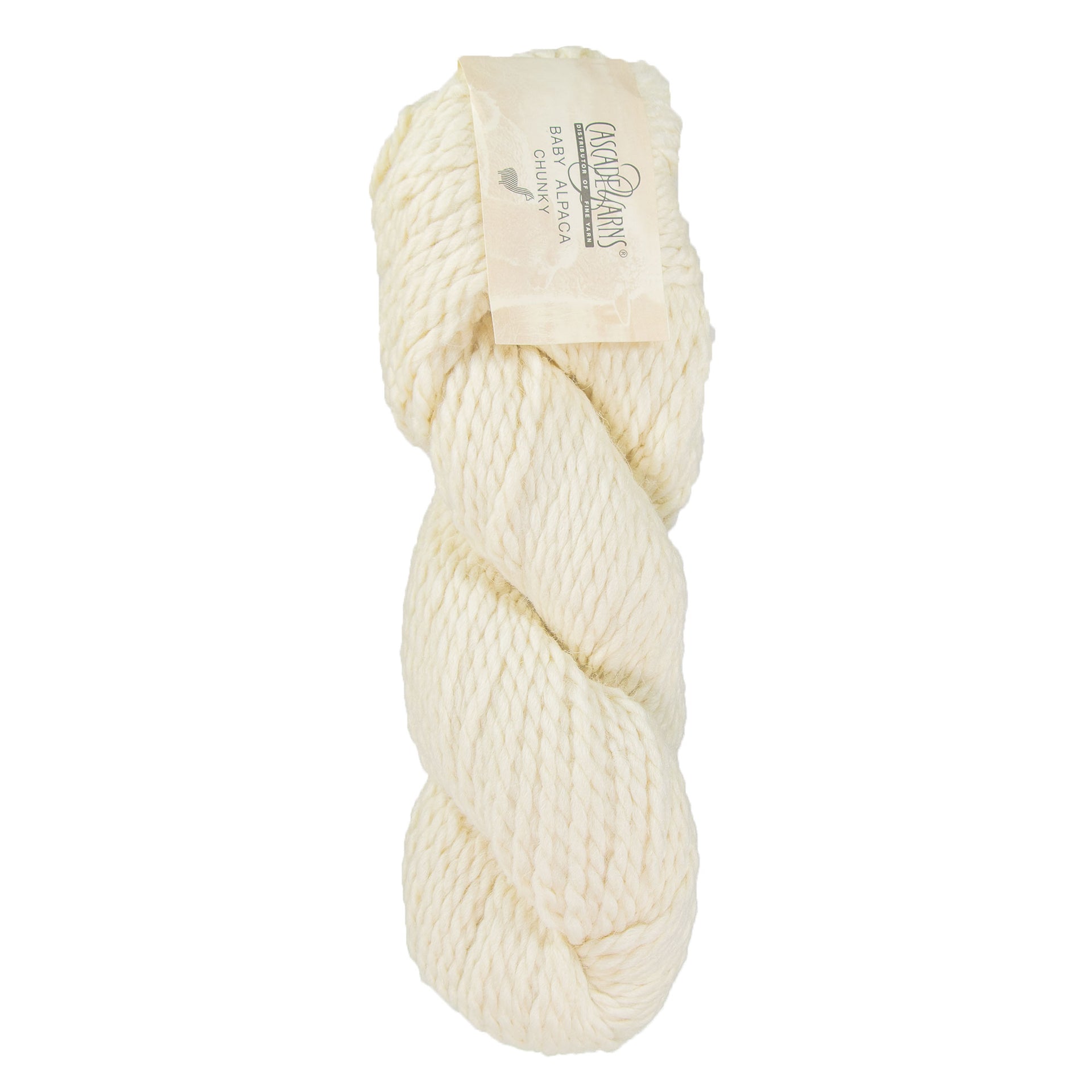 Cascade Yarns Baby Alpaca Chunky Yarn - 565 Ecru - Zoom Image
