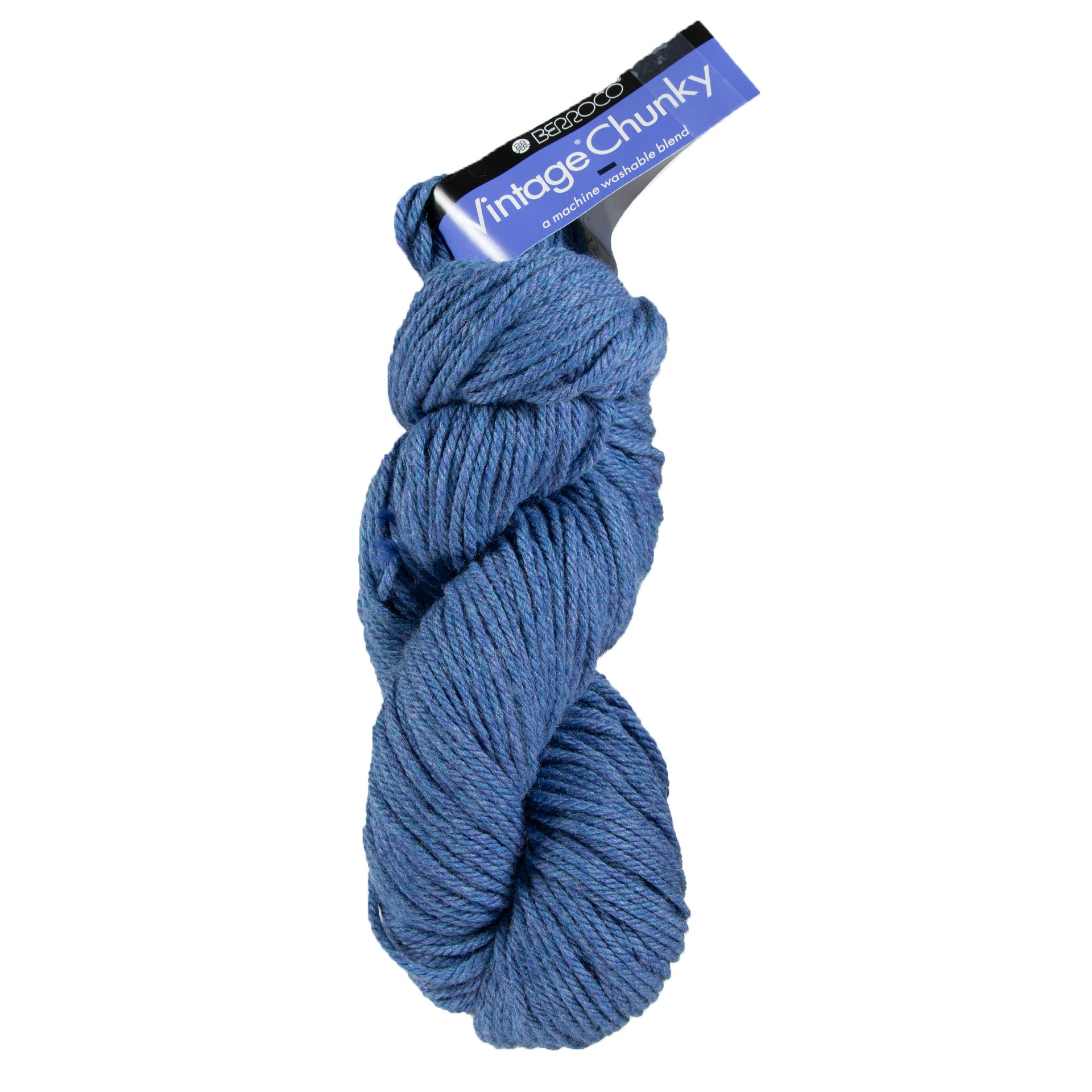 Berroco Vintage Chunky Yarn - 6170 Sapphire - Zoom Image
