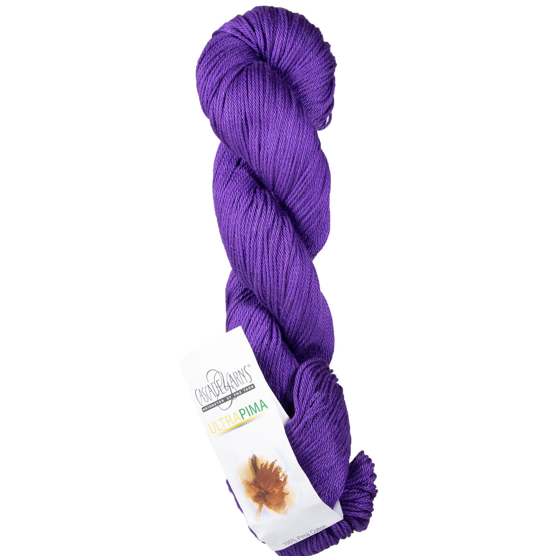 Cascade Yarns Ultra Pima Yarn - 3821 Deep Periwinkle - Zoom Image
