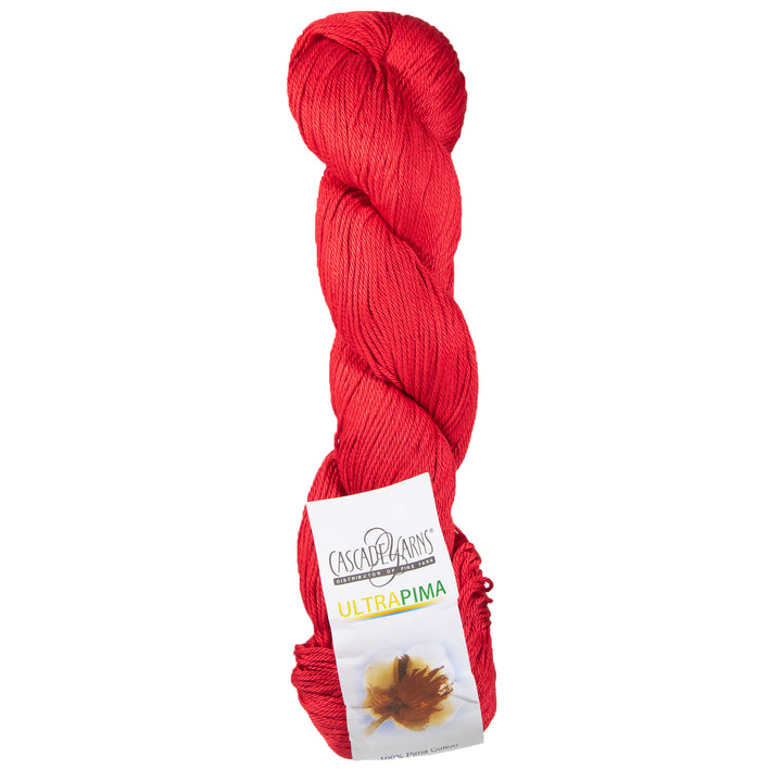 Cascade Yarns Ultra Pima Yarn - 3823 Tomato - Zoom Image
