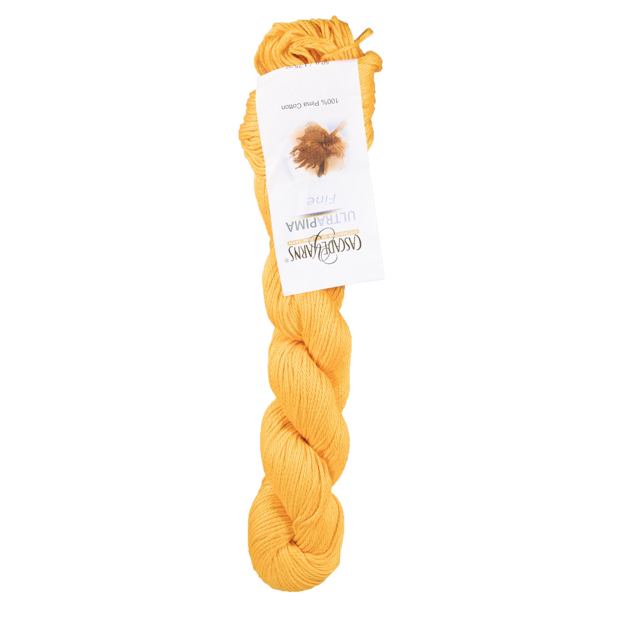 Cascade Yarns Ultra Pima Fine Yarn - 3826 Golden Rod - Zoom Image