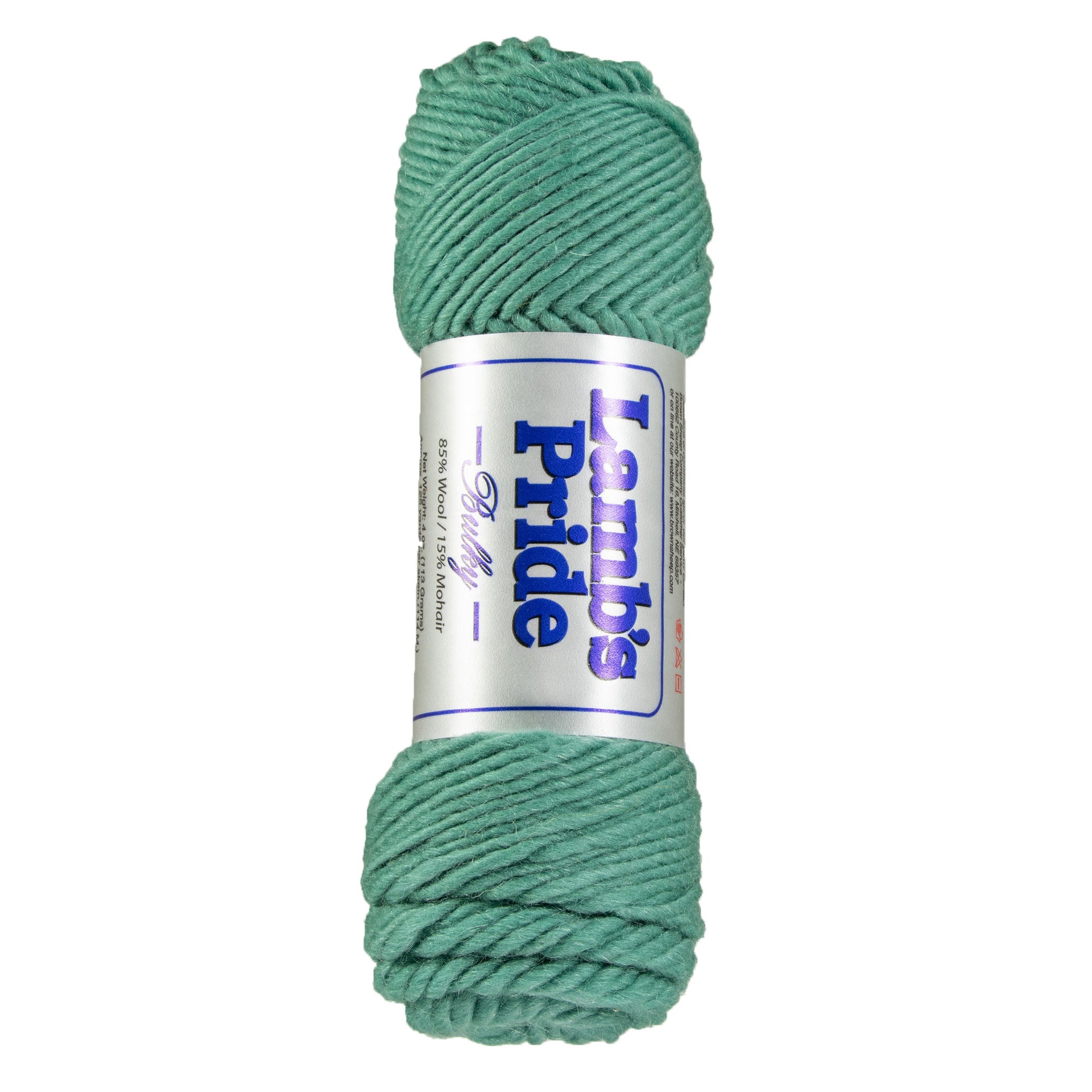 Brown Sheep Lamb's Pride Bulky Yarn - M016 - Seafoam - Zoom Image
